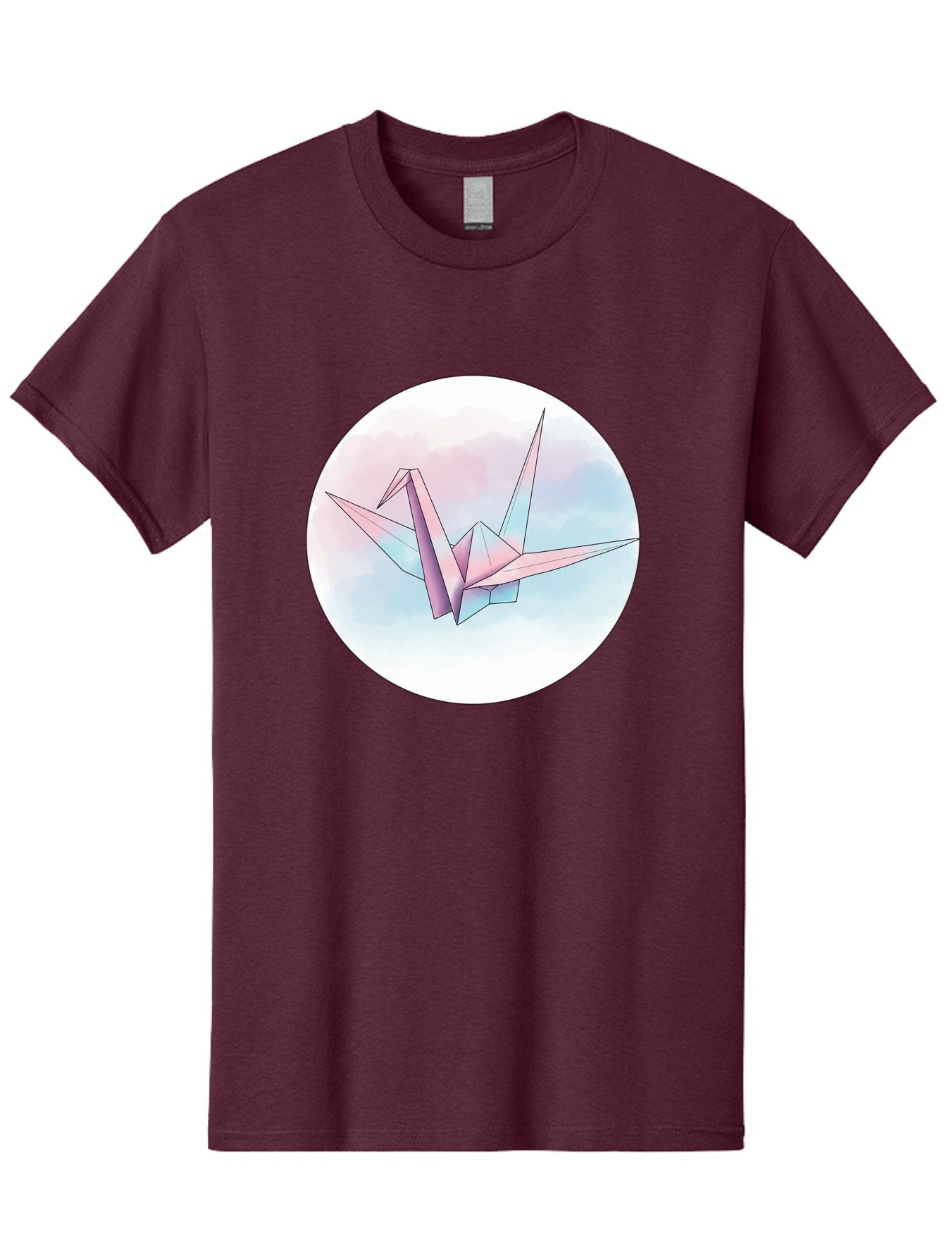 Origami-Crane-3 Men'S Graphic Tee, 100% Cotton, Comfortable Casual Summer Wear, Machine Washable, Vintage Camera, Old Camera, Antique Camera, Black Camera, Classic Photography, Photography Equipment, Nostalgic Device, Film Camera, Camera Art Baf251 10