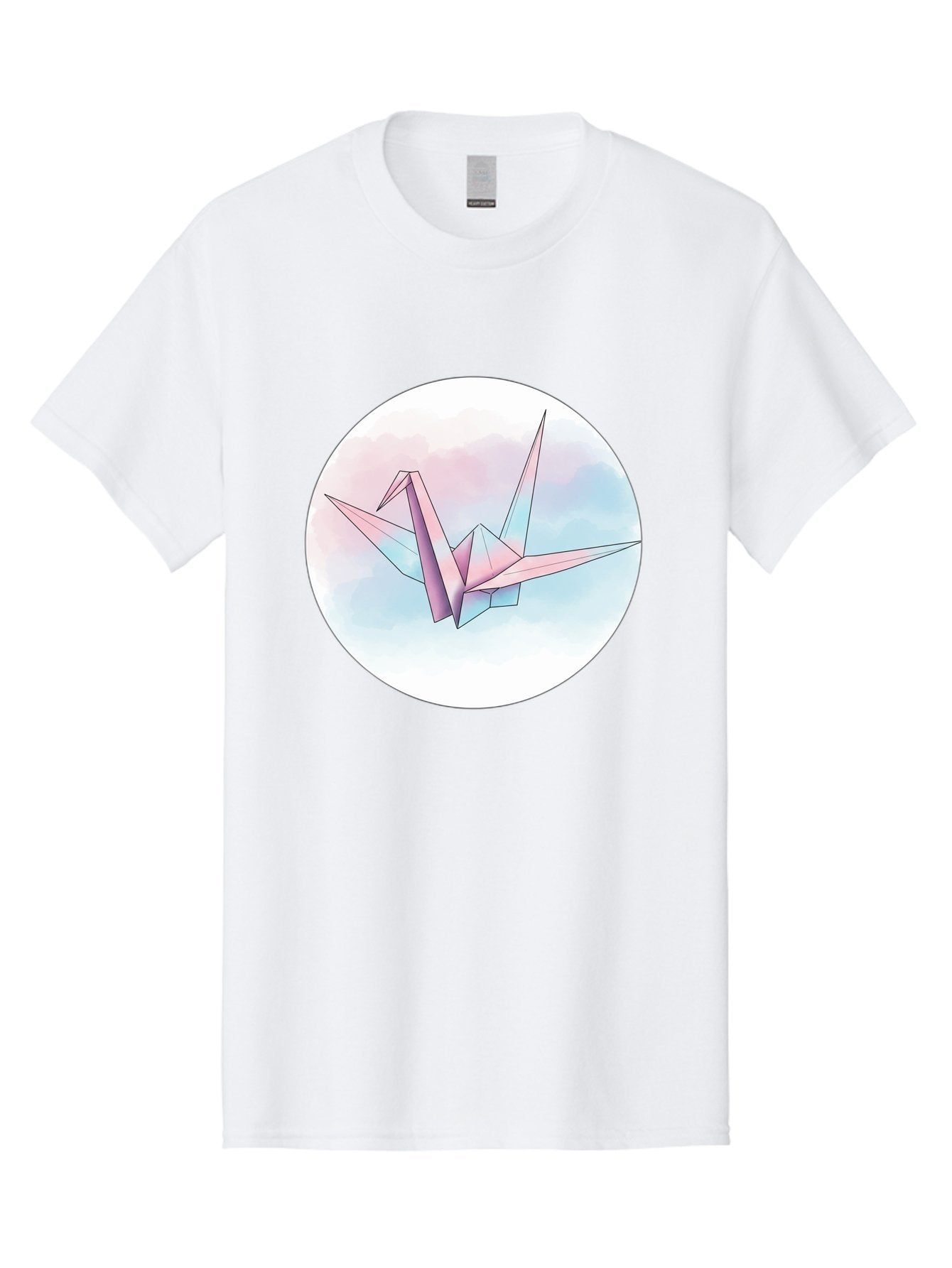 Origami-Crane-3 Men'S Graphic Tee, 100% Cotton, Comfortable Casual Summer Wear, Machine Washable, Vintage Camera, Old Camera, Antique Camera, Black Camera, Classic Photography, Photography Equipment, Nostalgic Device, Film Camera, Camera Art Baf251 4