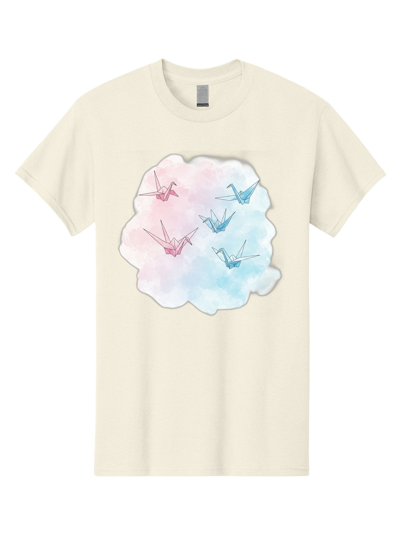 Origami-Cranes-On-Cloud Men'S Graphic Tee, 100% Cotton, Comfortable Casual Summer Wear, Machine Washable, Vintage Camera, Old Camera, Antique Camera, Black Camera, Classic Photography, Photography Equipment, Nostalgic Device, Film Camera, Baf256