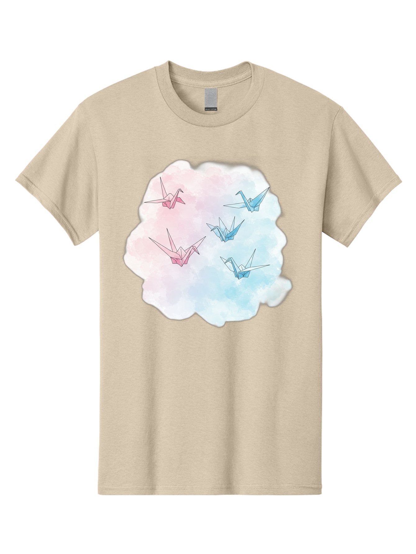 Origami-Cranes-On-Cloud Men'S Graphic Tee, 100% Cotton, Comfortable Casual Summer Wear, Machine Washable, Vintage Camera, Old Camera, Antique Camera, Black Camera, Classic Photography, Photography Equipment, Nostalgic Device, Film Camera, Baf256 12