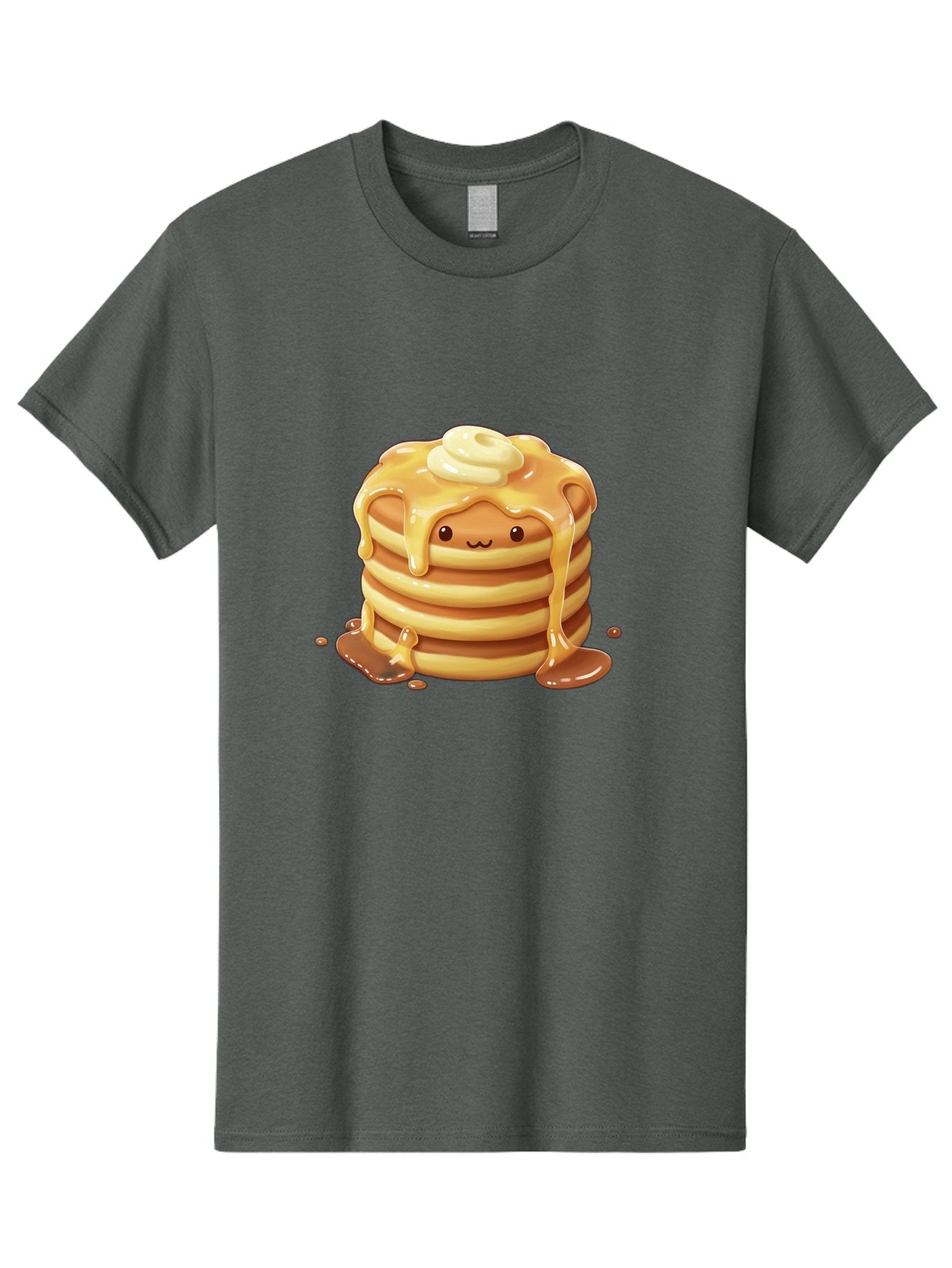 Pancakes-With-Syrup-And-Butter Men'S Graphic Tee, 100% Cotton, Comfortable Casual Summer Wear, Machine Washable, Vintage Camera, Old Camera, Antique Camera, Black Camera, Classic Photography, Photography Equipment, Nostalgic Device, Baf258 15