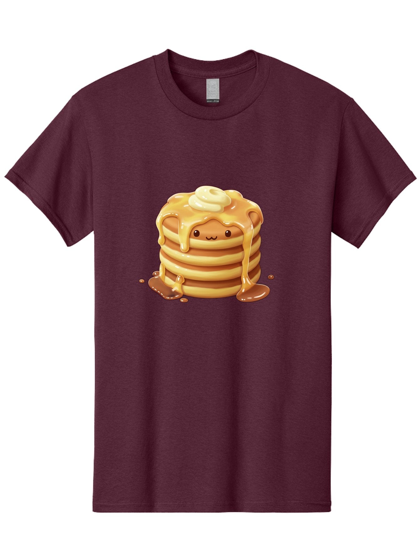 Pancakes-With-Syrup-And-Butter Men'S Graphic Tee, 100% Cotton, Comfortable Casual Summer Wear, Machine Washable, Vintage Camera, Old Camera, Antique Camera, Black Camera, Classic Photography, Photography Equipment, Nostalgic Device, Baf258 3