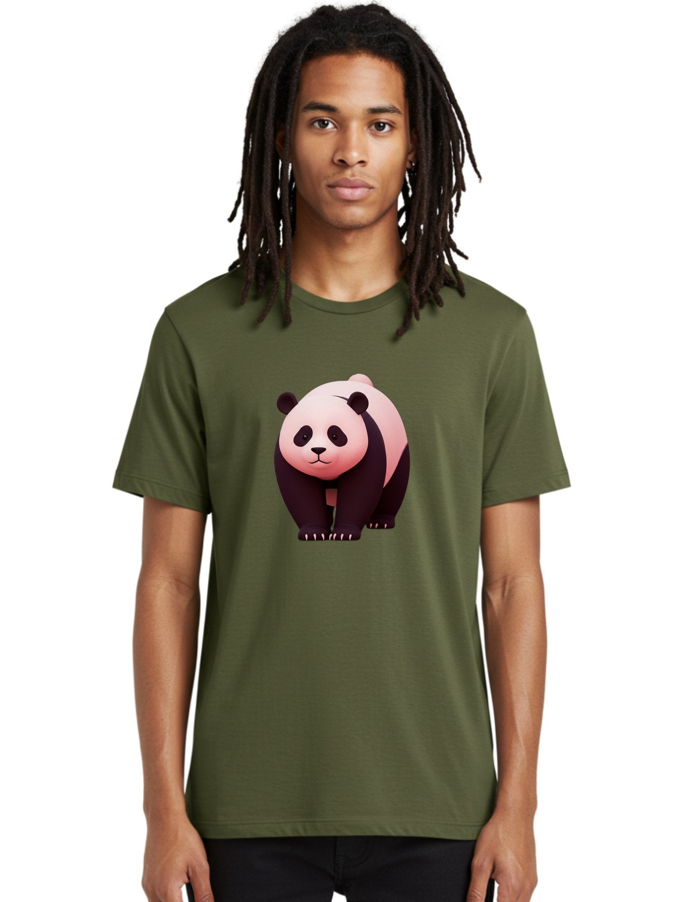 Panda-3 Men'S Graphic Tee, 100% Cotton, Comfortable Casual Summer Wear, Machine Washable, Vintage Camera, Old Camera, Antique Camera, Black Camera, Classic Photography, Photography Equipment, Nostalgic Device, Film Camera, Camera Art Baf261 21