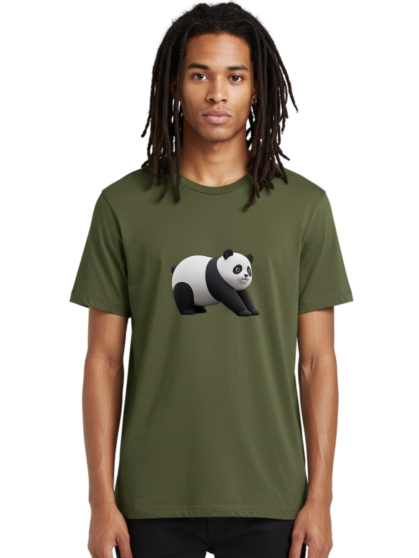Panda-4 Men'S Graphic Tee, 100% Cotton, Comfortable Casual Summer Wear, Machine Washable, Vintage Camera, Old Camera, Antique Camera, Black Camera, Classic Photography, Photography Equipment, Nostalgic Device, Film Camera, Camera Art Baf262 24