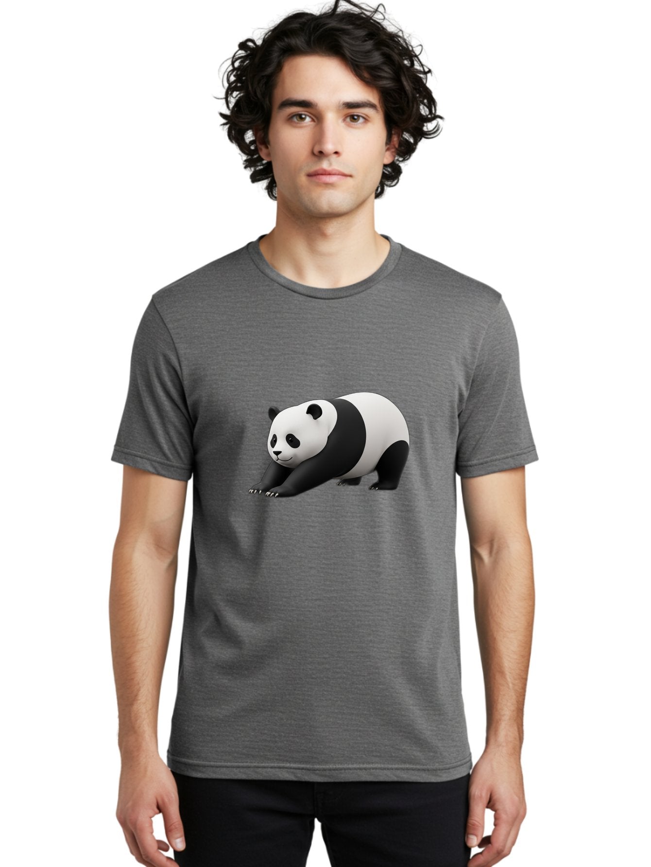 Panda-5 Men'S Graphic Tee, 100% Cotton, Comfortable Casual Summer Wear, Machine Washable, Vintage Camera, Old Camera, Antique Camera, Black Camera, Classic Photography, Photography Equipment, Nostalgic Device, Film Camera, Camera Art Baf263 26