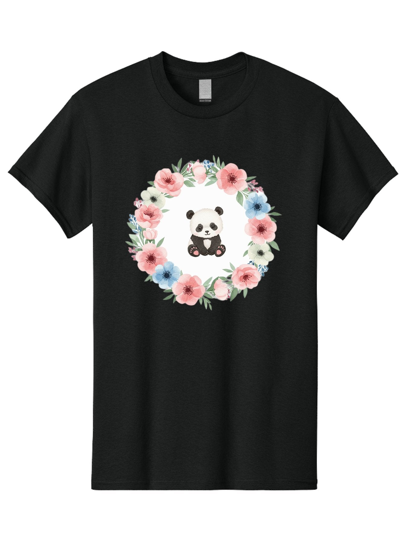 Panda-And-Flowers Men'S Graphic Tee, 100% Cotton, Comfortable Casual Summer Wear, Machine Washable, Vintage Camera, Old Camera, Antique Camera, Black Camera, Classic Photography, Photography Equipment, Nostalgic Device, Film Camera, Camera Art Baf266