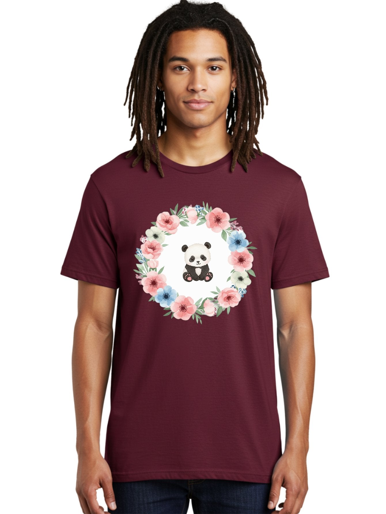 Panda-And-Flowers Men'S Graphic Tee, 100% Cotton, Comfortable Casual Summer Wear, Machine Washable, Vintage Camera, Old Camera, Antique Camera, Black Camera, Classic Photography, Photography Equipment, Nostalgic Device, Film Camera, Camera Art Baf266 21