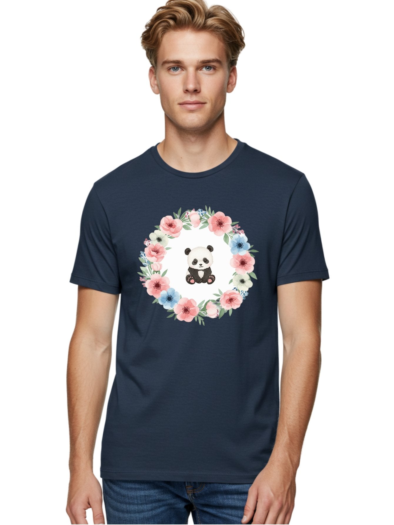 Panda-And-Flowers Men'S Graphic Tee, 100% Cotton, Comfortable Casual Summer Wear, Machine Washable, Vintage Camera, Old Camera, Antique Camera, Black Camera, Classic Photography, Photography Equipment, Nostalgic Device, Film Camera, Camera Art Baf266 29