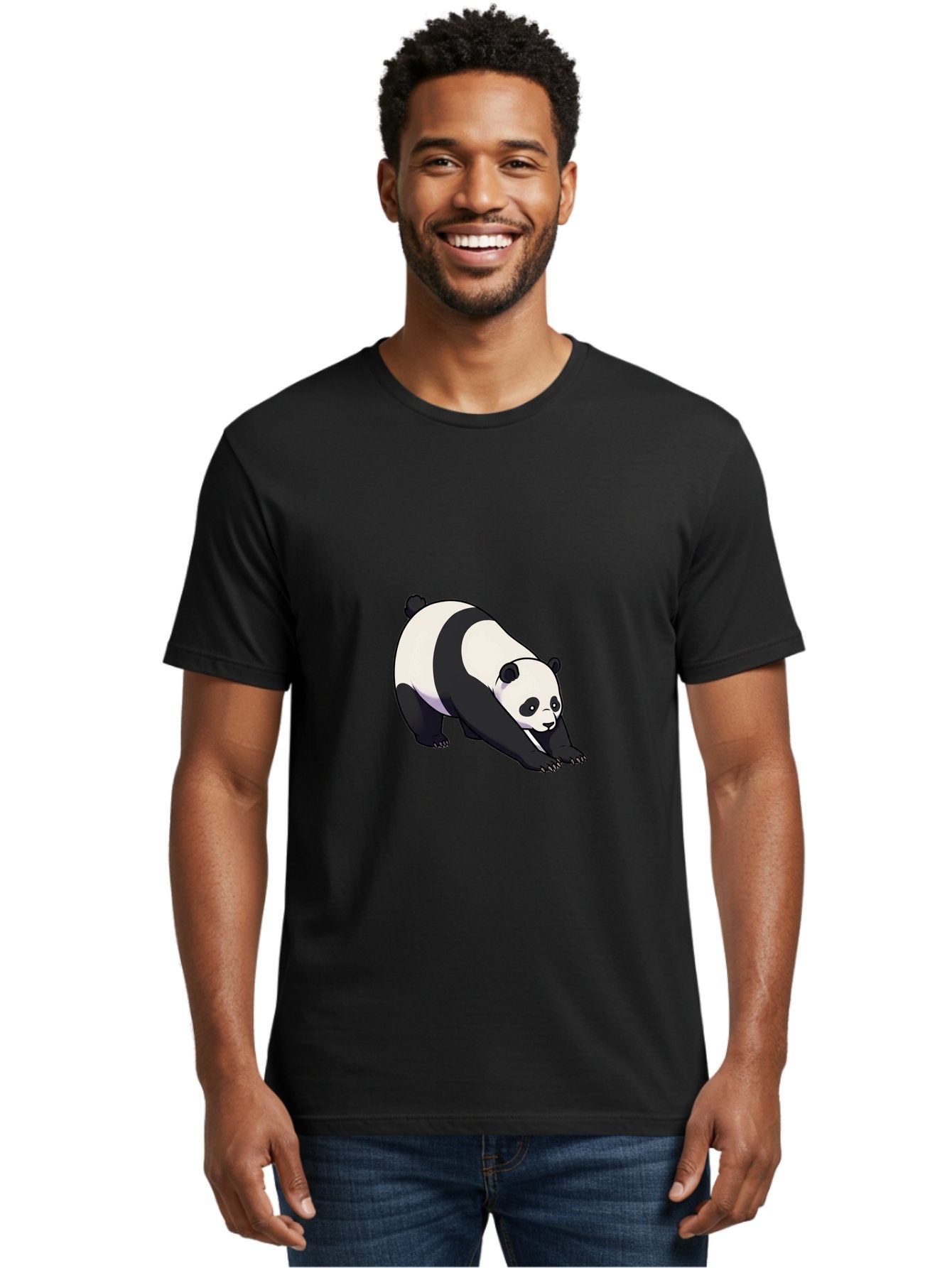 Panda-Doing-Yoga Men'S Graphic Tee, 100% Cotton, Comfortable Casual Summer Wear, Machine Washable, Vintage Camera, Old Camera, Antique Camera, Black Camera, Classic Photography, Photography Equipment, Nostalgic Device, Film Camera, Camera Art Baf272 16