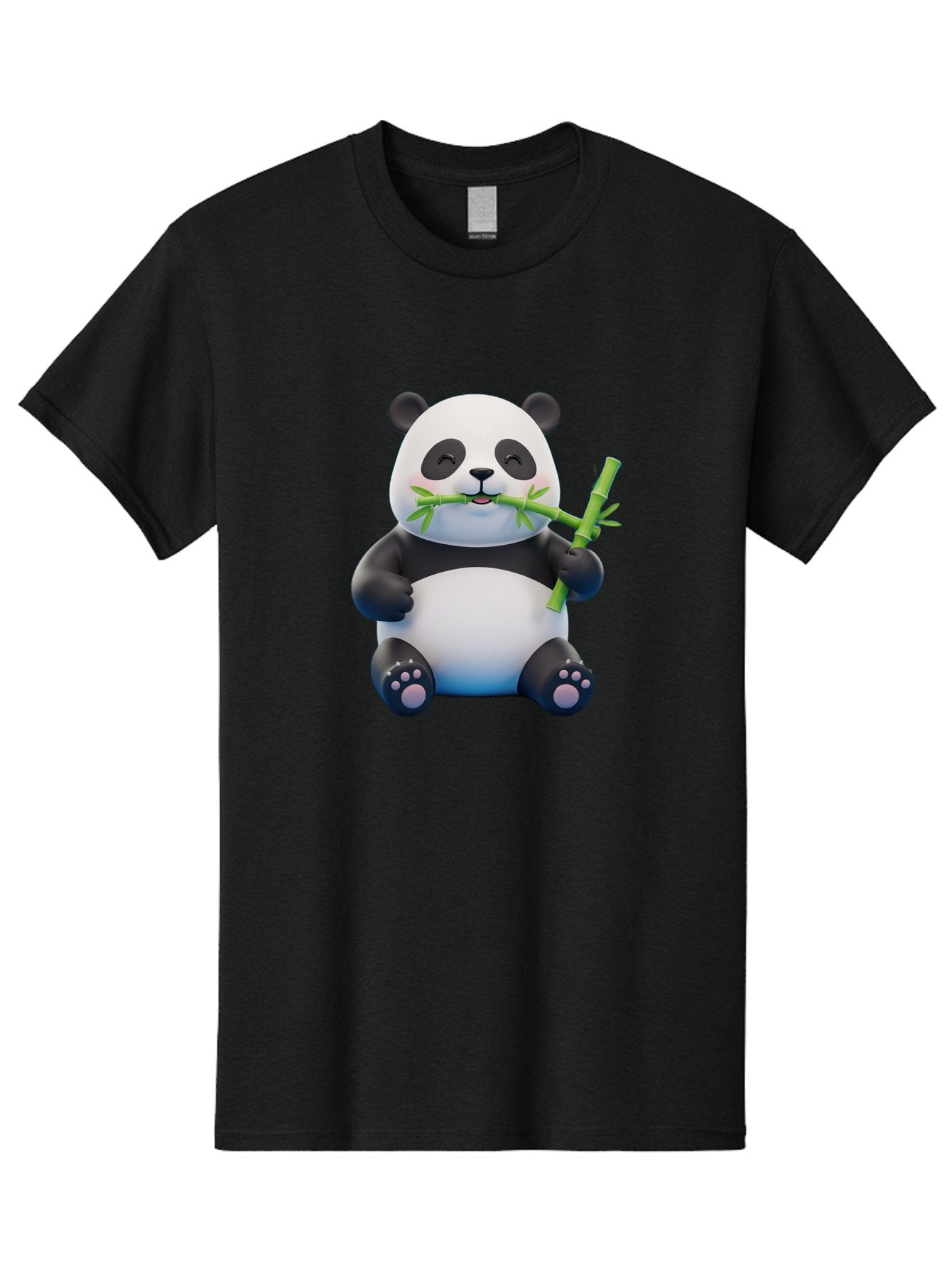 Panda-Eating-Bamboo-1 Men'S Graphic Tee, 100% Cotton, Comfortable Casual Summer Wear, Machine Washable, Vintage Camera, Old Camera, Antique Camera, Black Camera, Classic Photography, Photography Equipment, Nostalgic Device, Film Camera, Baf273