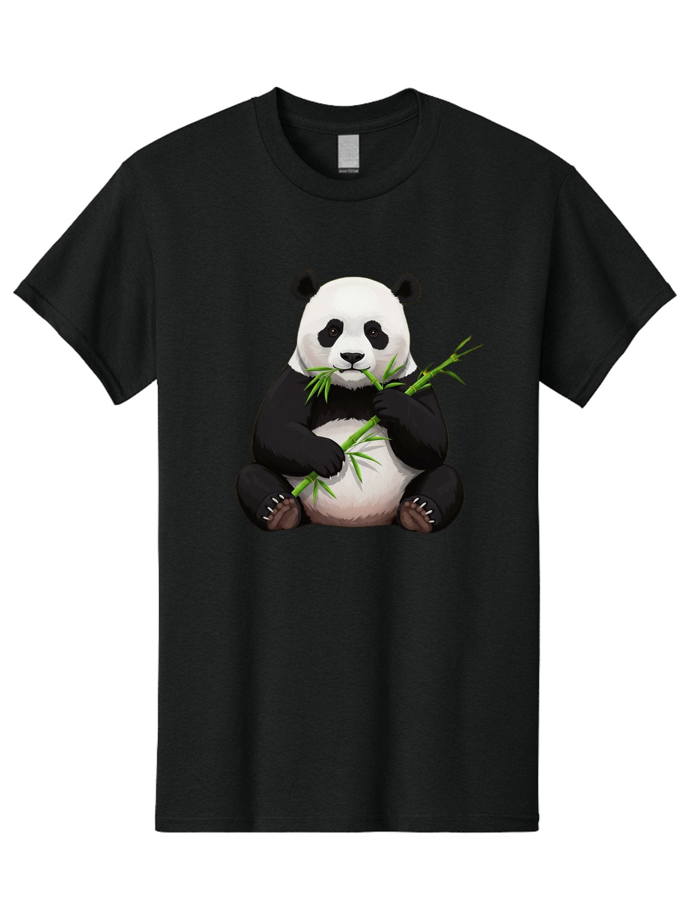 Panda-Eating-Bamboo-3 Men'S Graphic Tee, 100% Cotton, Comfortable Casual Summer Wear, Machine Washable, Vintage Camera, Old Camera, Antique Camera, Black Camera, Classic Photography, Photography Equipment, Nostalgic Device, Film Camera, Baf275 3