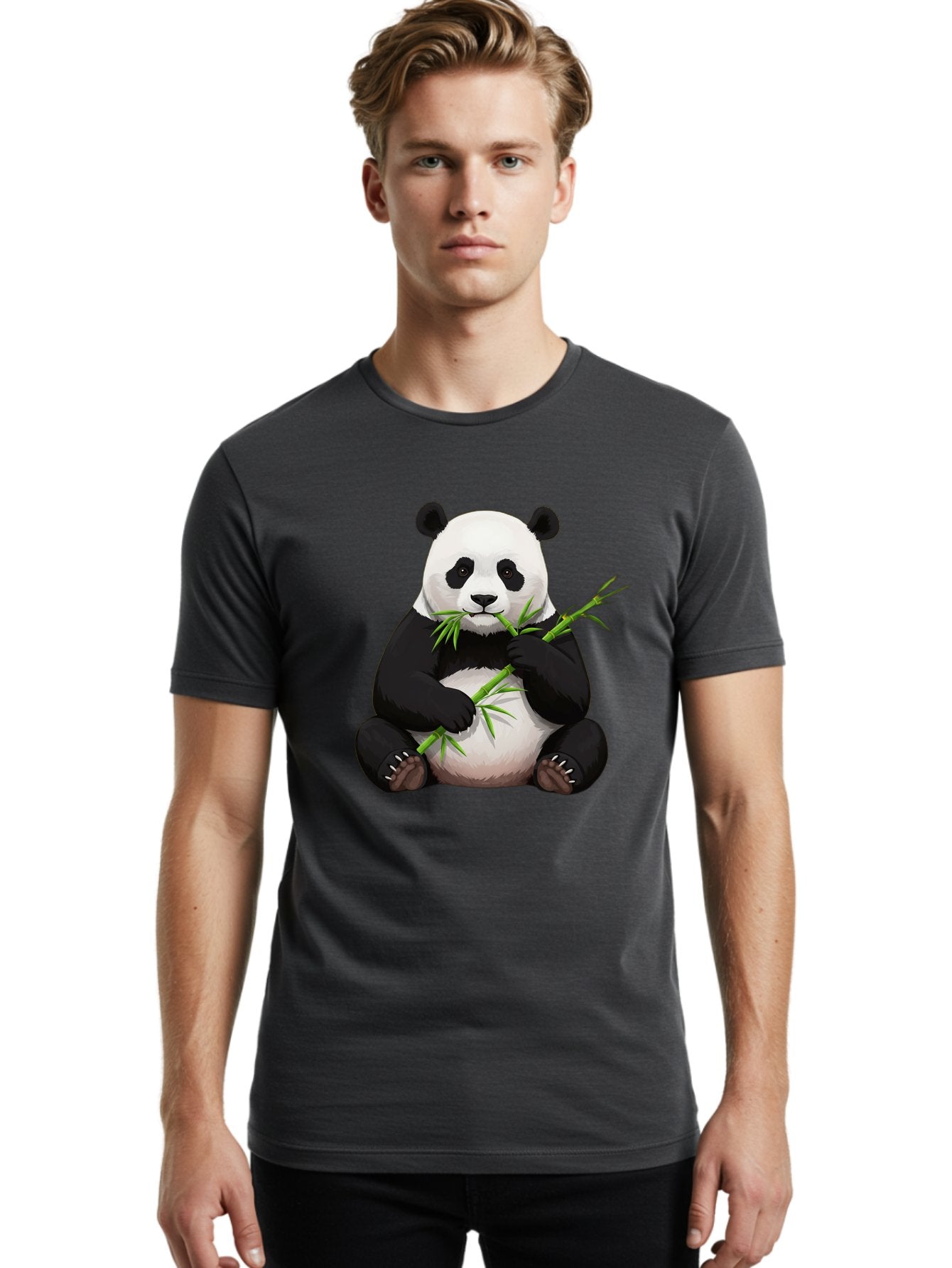 Panda-Eating-Bamboo-3 Men'S Graphic Tee, 100% Cotton, Comfortable Casual Summer Wear, Machine Washable, Vintage Camera, Old Camera, Antique Camera, Black Camera, Classic Photography, Photography Equipment, Nostalgic Device, Film Camera, Baf275 28
