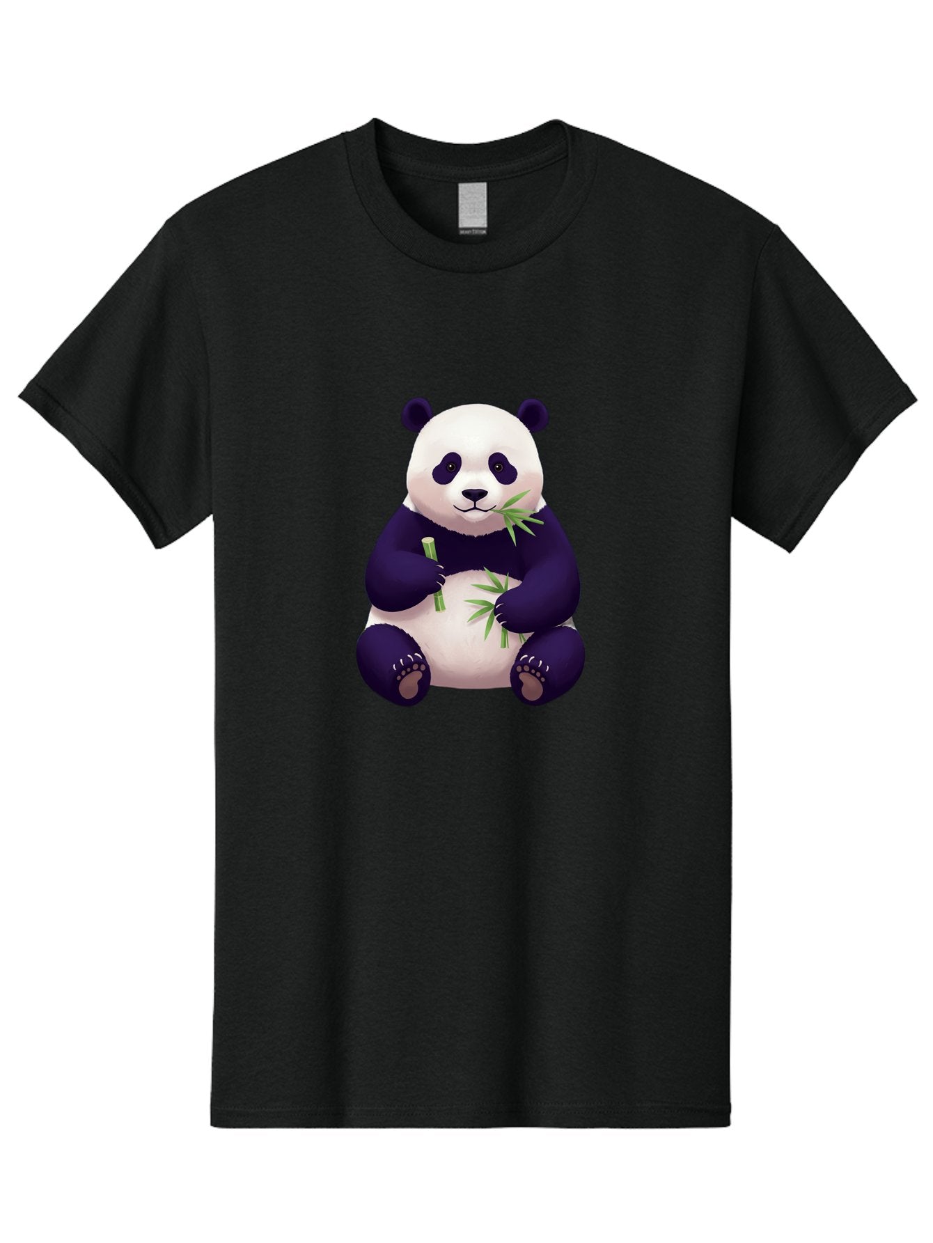 Panda-Eating-Bamboo-5 Men'S Graphic Tee, 100% Cotton, Comfortable Casual Summer Wear, Machine Washable, Vintage Camera, Old Camera, Antique Camera, Black Camera, Classic Photography, Photography Equipment, Nostalgic Device, Film Camera, Baf277 3