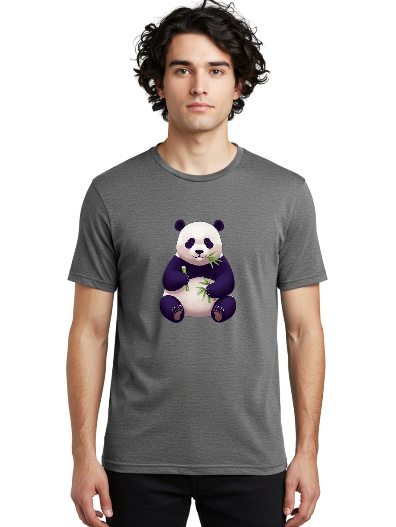 Panda-Eating-Bamboo-5 Men'S Graphic Tee, 100% Cotton, Comfortable Casual Summer Wear, Machine Washable, Vintage Camera, Old Camera, Antique Camera, Black Camera, Classic Photography, Photography Equipment, Nostalgic Device, Film Camera, Baf277 27