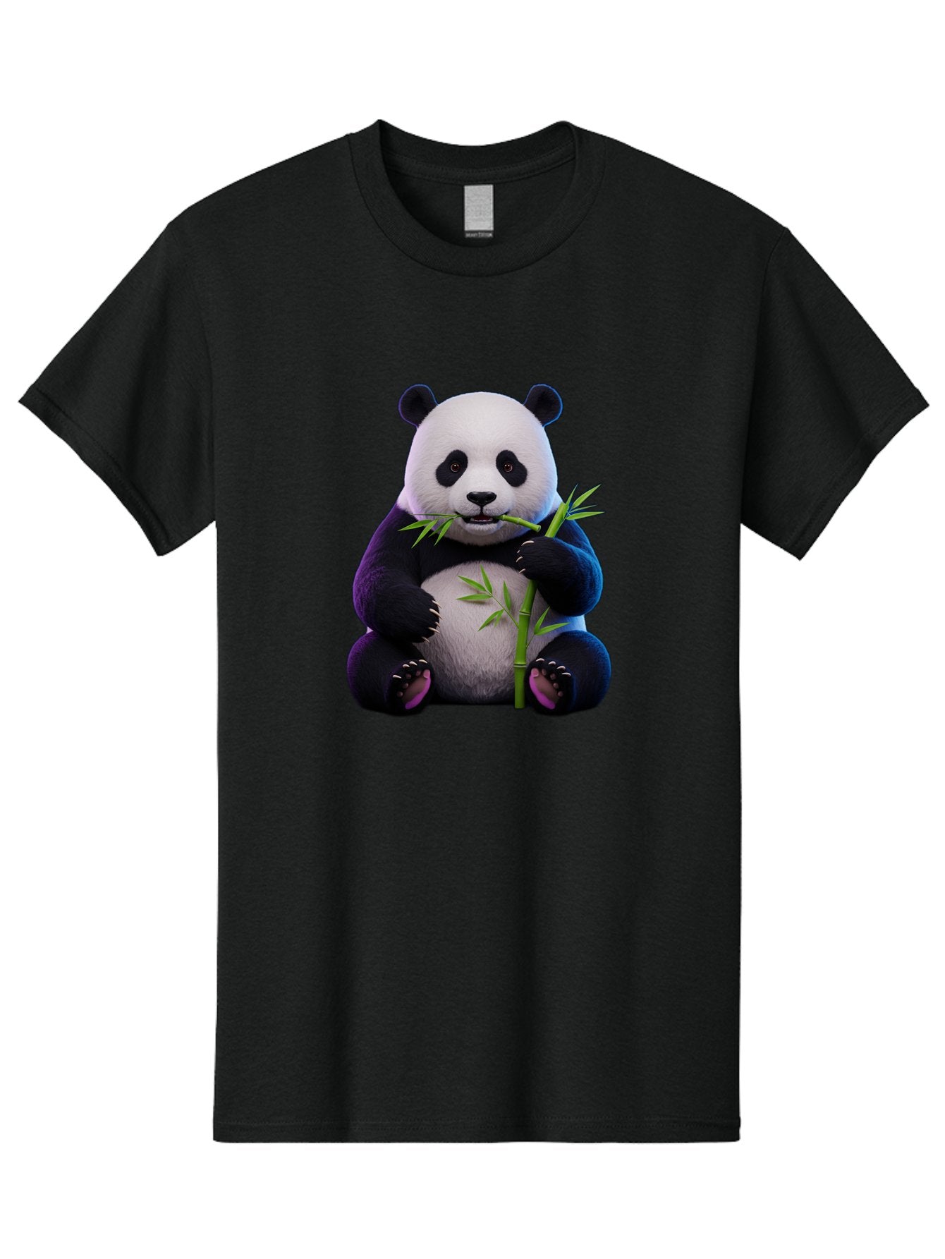 Panda-Eating-Bamboo-6 Men'S Graphic Tee, 100% Cotton, Comfortable Casual Summer Wear, Machine Washable, Vintage Camera, Old Camera, Antique Camera, Black Camera, Classic Photography, Photography Equipment, Nostalgic Device, Film Camera, Baf278