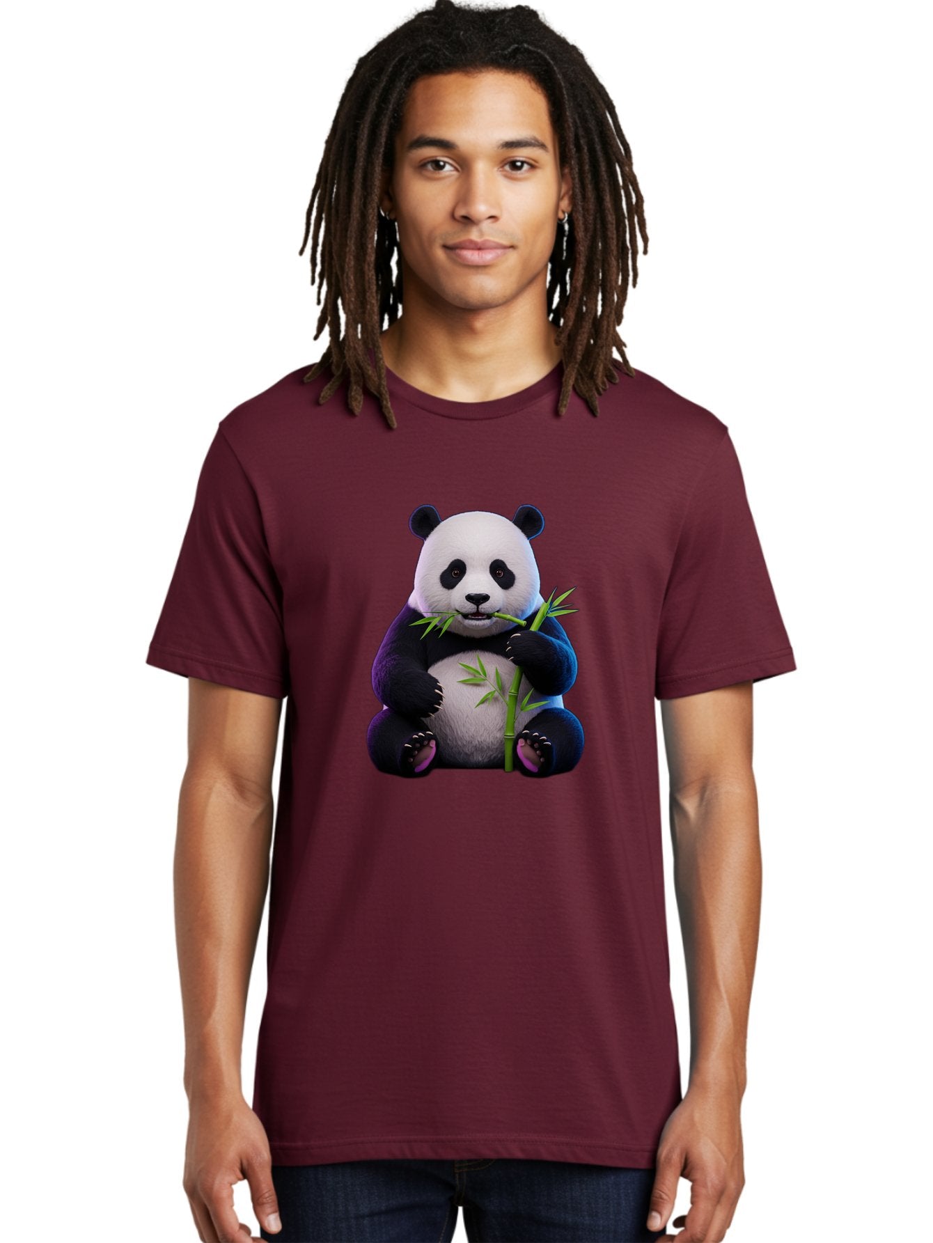 Panda-Eating-Bamboo-6 Men'S Graphic Tee, 100% Cotton, Comfortable Casual Summer Wear, Machine Washable, Vintage Camera, Old Camera, Antique Camera, Black Camera, Classic Photography, Photography Equipment, Nostalgic Device, Film Camera, Baf278 28
