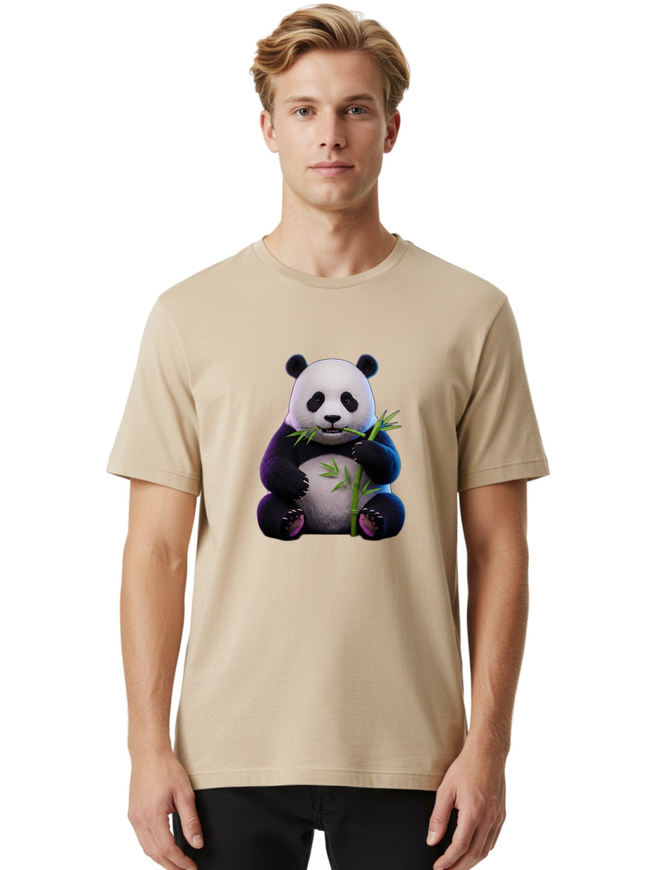 Panda-Eating-Bamboo-6 Men'S Graphic Tee, 100% Cotton, Comfortable Casual Summer Wear, Machine Washable, Vintage Camera, Old Camera, Antique Camera, Black Camera, Classic Photography, Photography Equipment, Nostalgic Device, Film Camera, Baf278 23