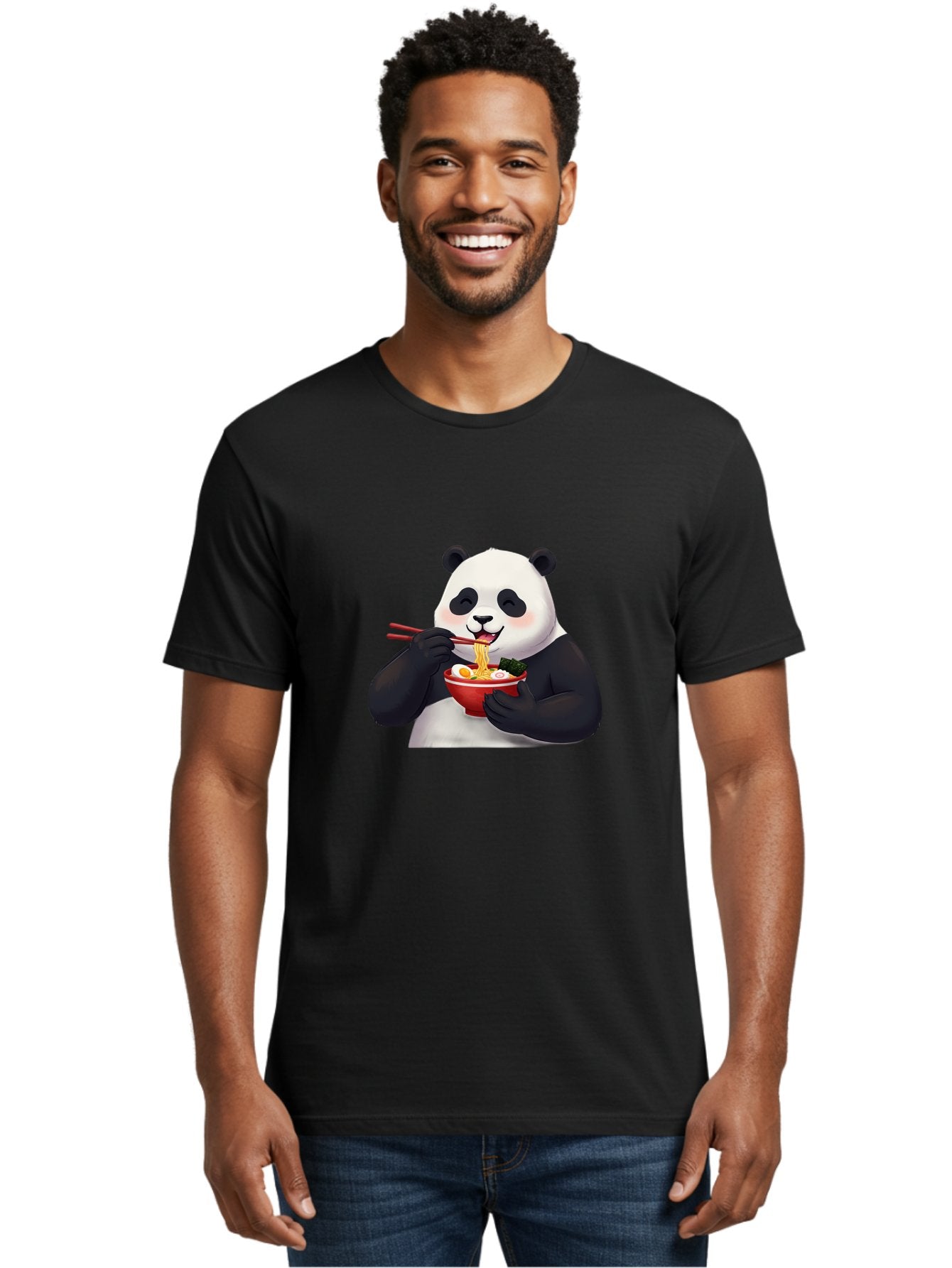 Panda-Eating-Noodles-2 Men'S Graphic Tee, 100% Cotton, Comfortable Casual Summer Wear, Machine Washable, Vintage Camera, Old Camera, Antique Camera, Black Camera, Classic Photography, Photography Equipment, Nostalgic Device, Film Camera, Baf282 20