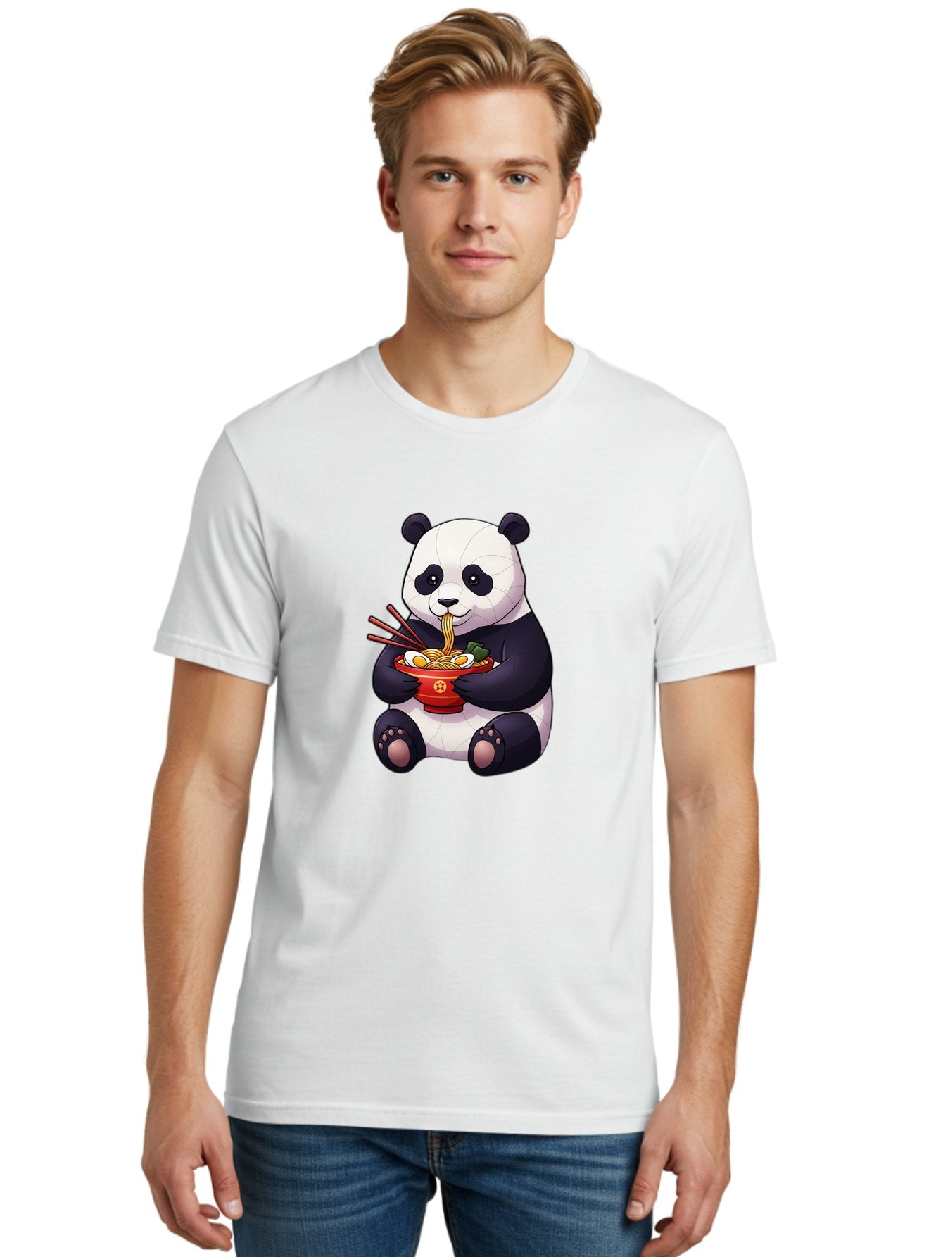 Panda-Eating-Noodles-3 Men'S Graphic Tee, 100% Cotton, Comfortable Casual Summer Wear, Machine Washable, Vintage Camera, Old Camera, Antique Camera, Black Camera, Classic Photography, Photography Equipment, Nostalgic Device, Film Camera, Baf283 20