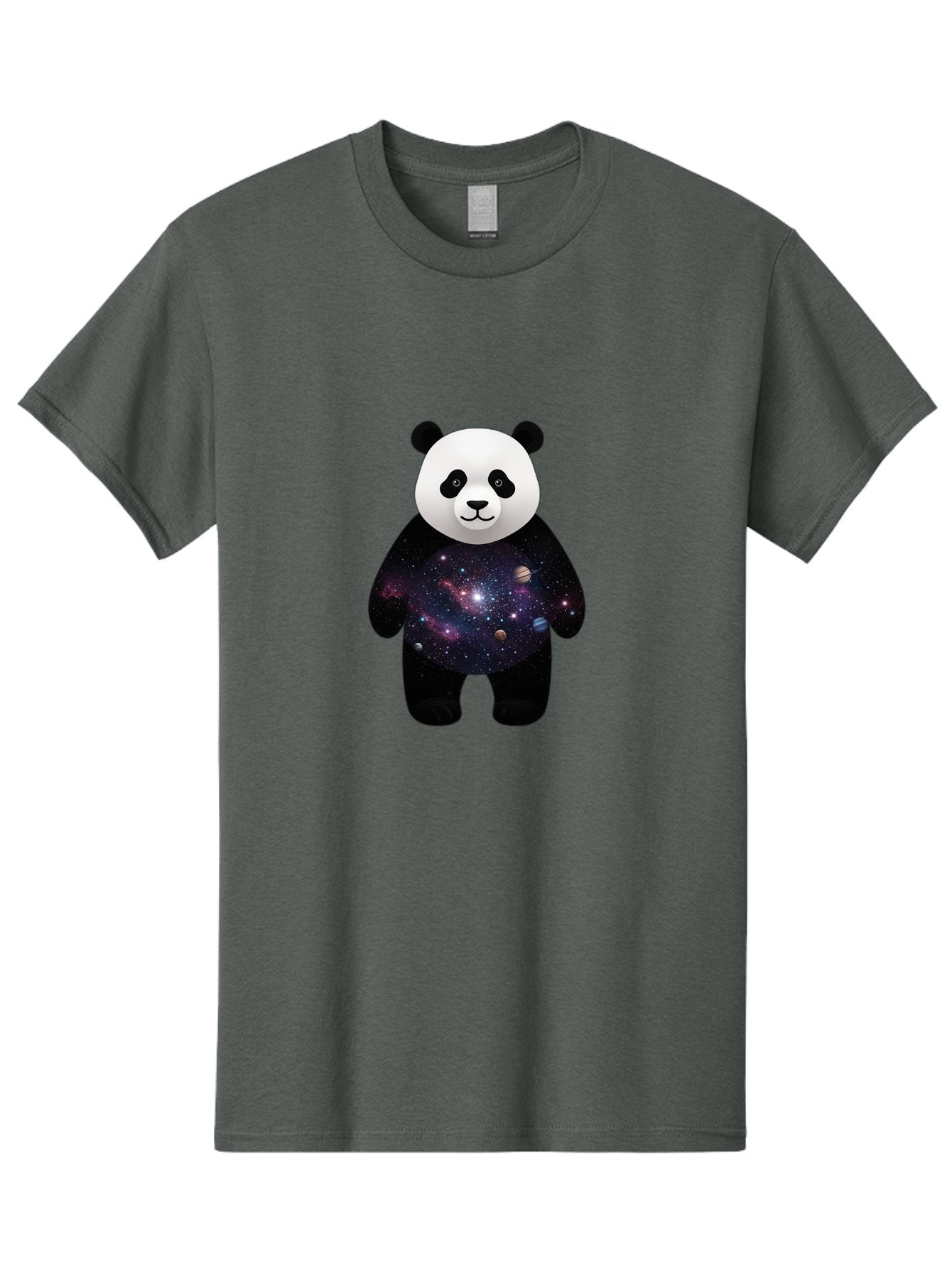 Panda-Galaxy-1 Men'S Graphic Tee, 100% Cotton, Comfortable Casual Summer Wear, Machine Washable, Vintage Camera, Old Camera, Antique Camera, Black Camera, Classic Photography, Photography Equipment, Nostalgic Device, Film Camera, Camera Art Baf289 6