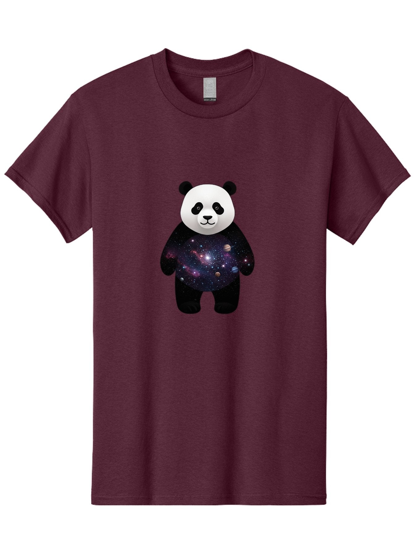 Panda-Galaxy-1 Men'S Graphic Tee, 100% Cotton, Comfortable Casual Summer Wear, Machine Washable, Vintage Camera, Old Camera, Antique Camera, Black Camera, Classic Photography, Photography Equipment, Nostalgic Device, Film Camera, Camera Art Baf289 11