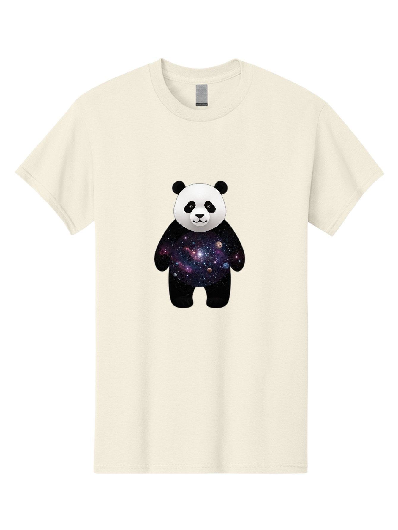 Panda-Galaxy-1 Men'S Graphic Tee, 100% Cotton, Comfortable Casual Summer Wear, Machine Washable, Vintage Camera, Old Camera, Antique Camera, Black Camera, Classic Photography, Photography Equipment, Nostalgic Device, Film Camera, Camera Art Baf289 4