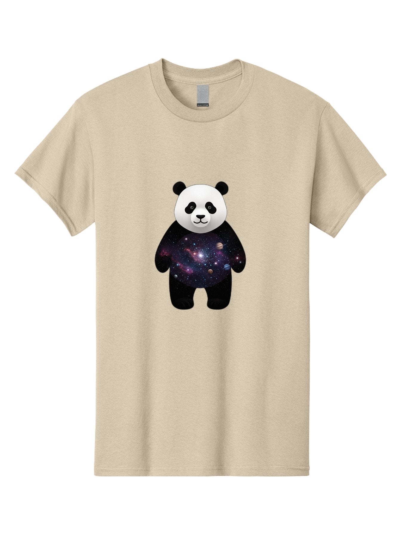 Panda-Galaxy-1 Men'S Graphic Tee, 100% Cotton, Comfortable Casual Summer Wear, Machine Washable, Vintage Camera, Old Camera, Antique Camera, Black Camera, Classic Photography, Photography Equipment, Nostalgic Device, Film Camera, Camera Art Baf289 9