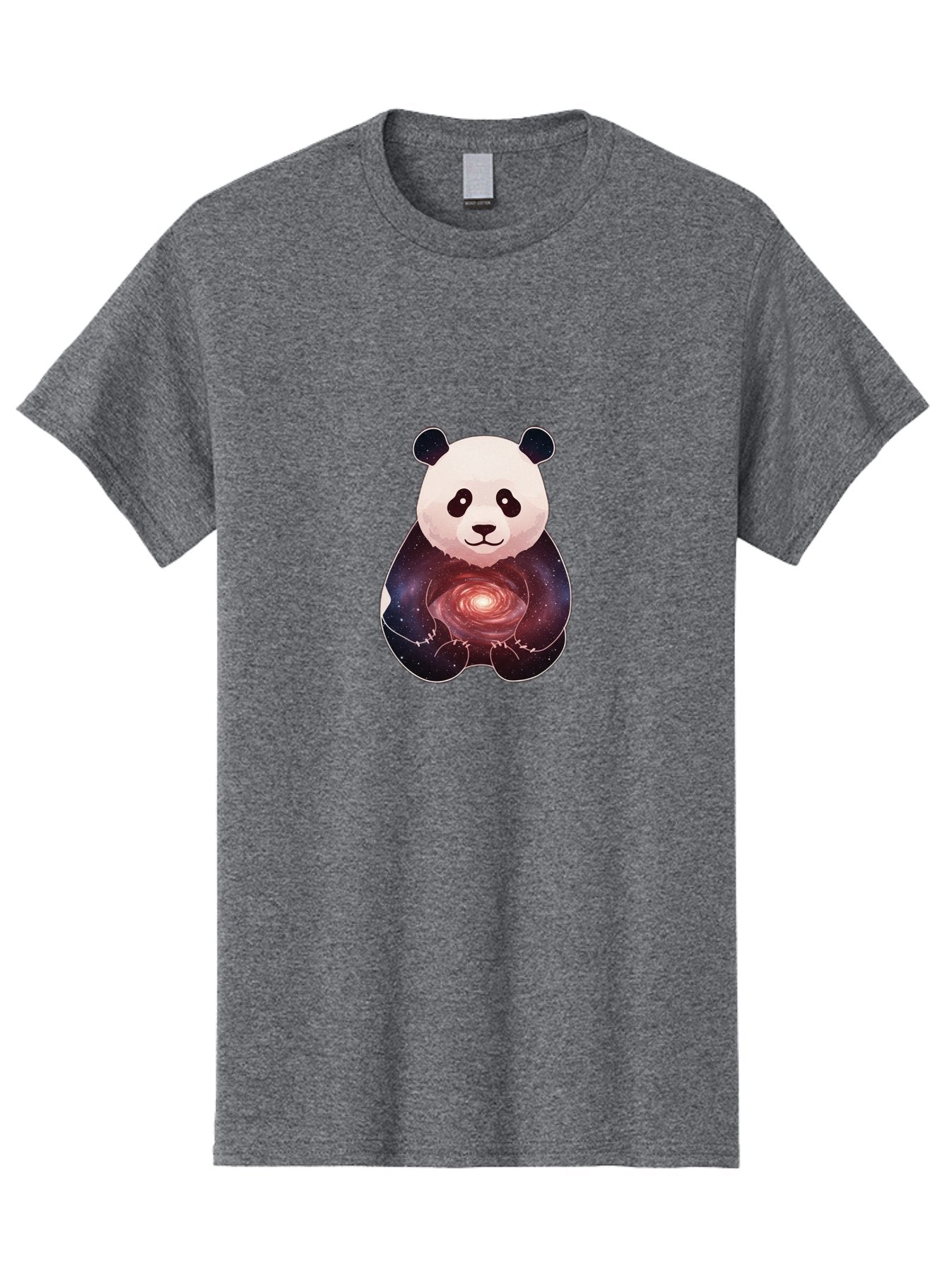 Panda-Galaxy-2 Men'S Graphic Tee, 100% Cotton, Comfortable Casual Summer Wear, Machine Washable, Vintage Camera, Old Camera, Antique Camera, Black Camera, Classic Photography, Photography Equipment, Nostalgic Device, Film Camera, Camera Art Baf290 7