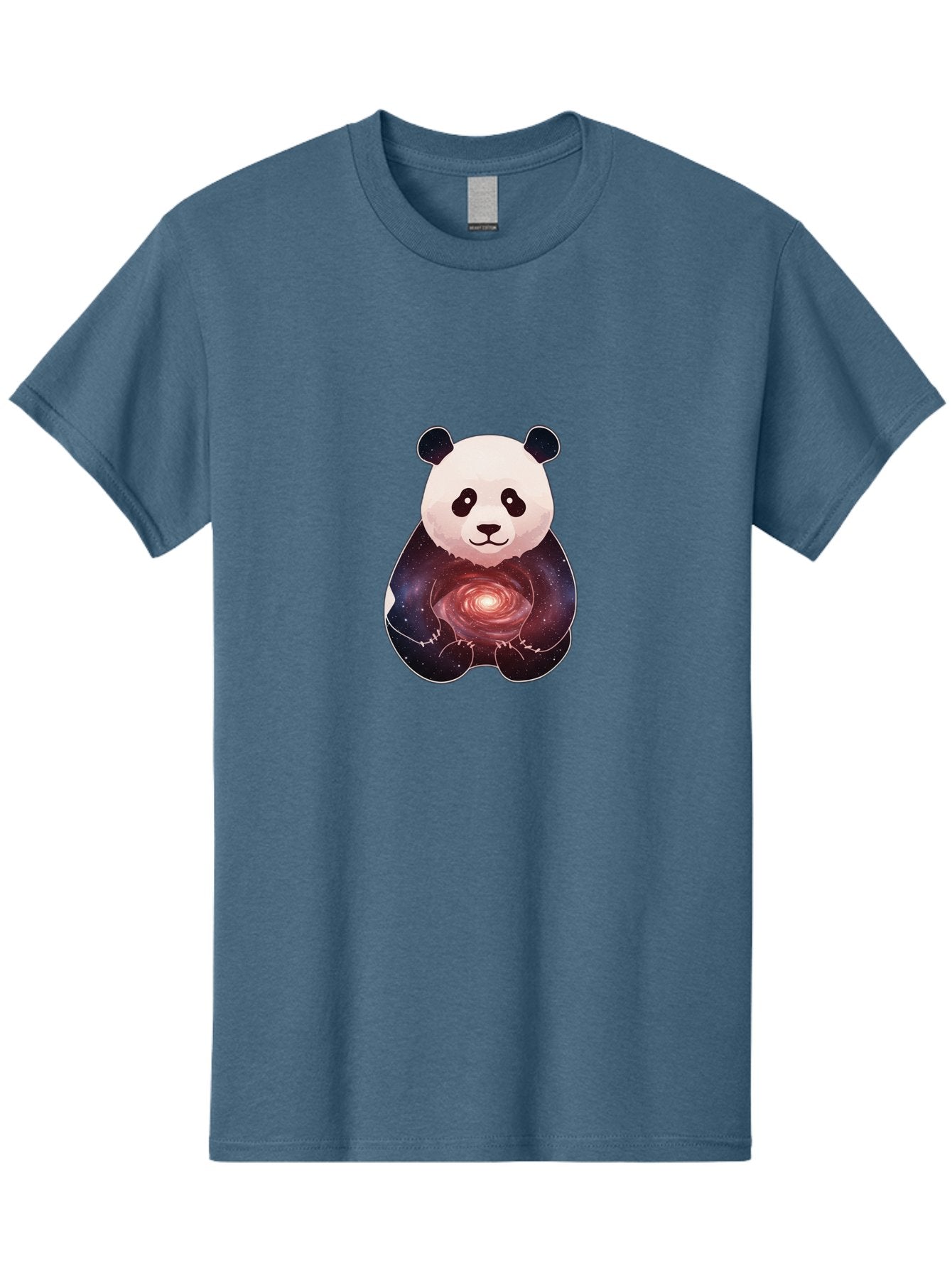 Panda-Galaxy-2 Men'S Graphic Tee, 100% Cotton, Comfortable Casual Summer Wear, Machine Washable, Vintage Camera, Old Camera, Antique Camera, Black Camera, Classic Photography, Photography Equipment, Nostalgic Device, Film Camera, Camera Art Baf290 4