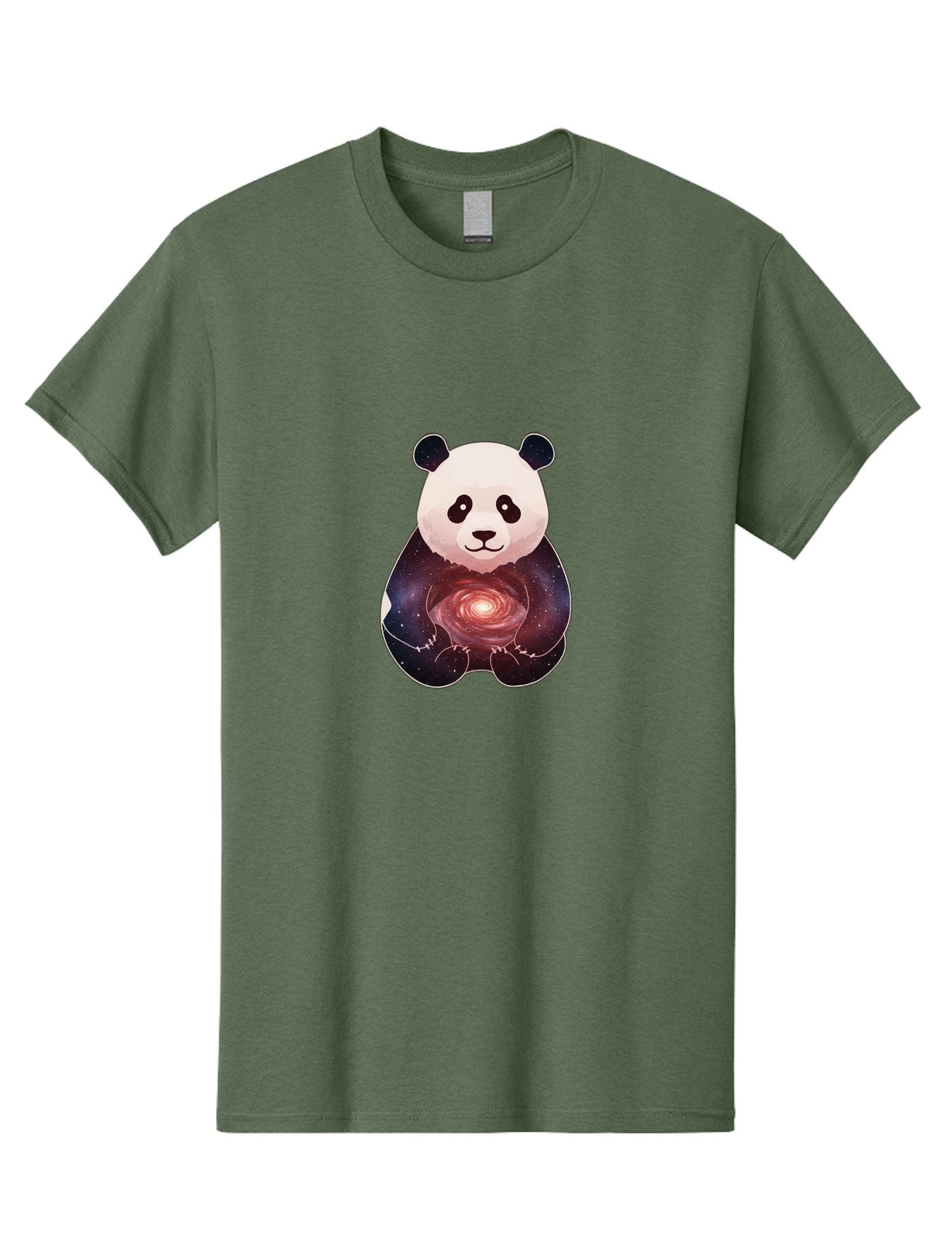 Panda-Galaxy-2 Men'S Graphic Tee, 100% Cotton, Comfortable Casual Summer Wear, Machine Washable, Vintage Camera, Old Camera, Antique Camera, Black Camera, Classic Photography, Photography Equipment, Nostalgic Device, Film Camera, Camera Art Baf290 6