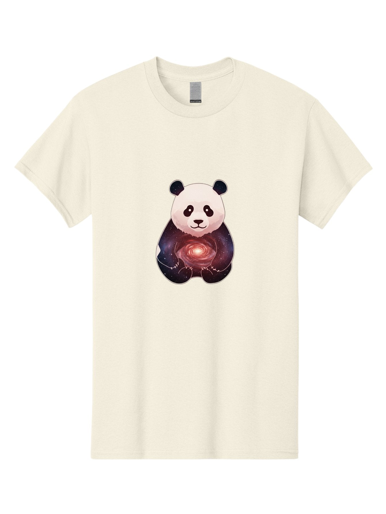 Panda-Galaxy-2 Men'S Graphic Tee, 100% Cotton, Comfortable Casual Summer Wear, Machine Washable, Vintage Camera, Old Camera, Antique Camera, Black Camera, Classic Photography, Photography Equipment, Nostalgic Device, Film Camera, Camera Art Baf290 5
