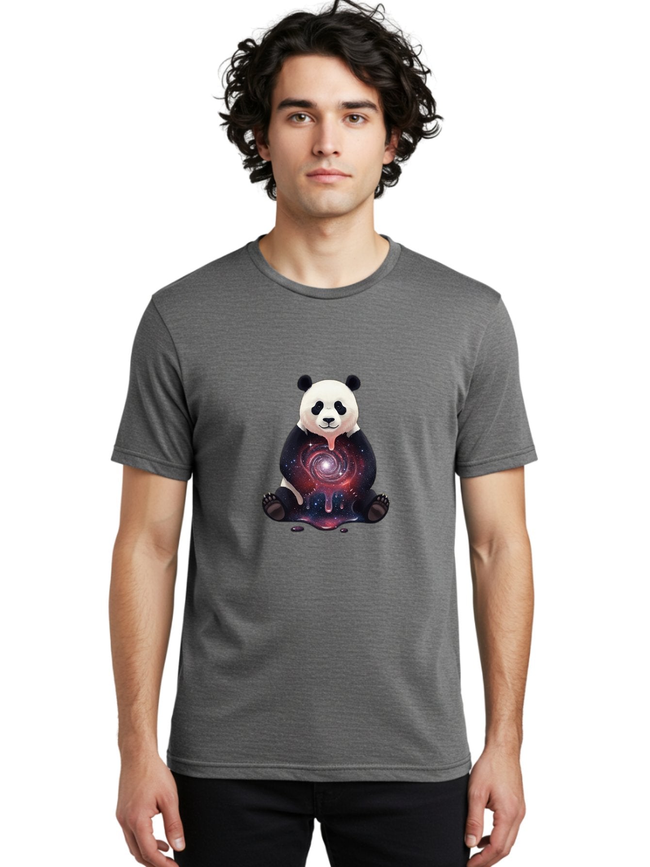 Panda-Galaxy-4 Men'S Graphic Tee, 100% Cotton, Comfortable Casual Summer Wear, Machine Washable, Vintage Camera, Old Camera, Antique Camera, Black Camera, Classic Photography, Photography Equipment, Nostalgic Device, Film Camera, Camera Art Baf292 19