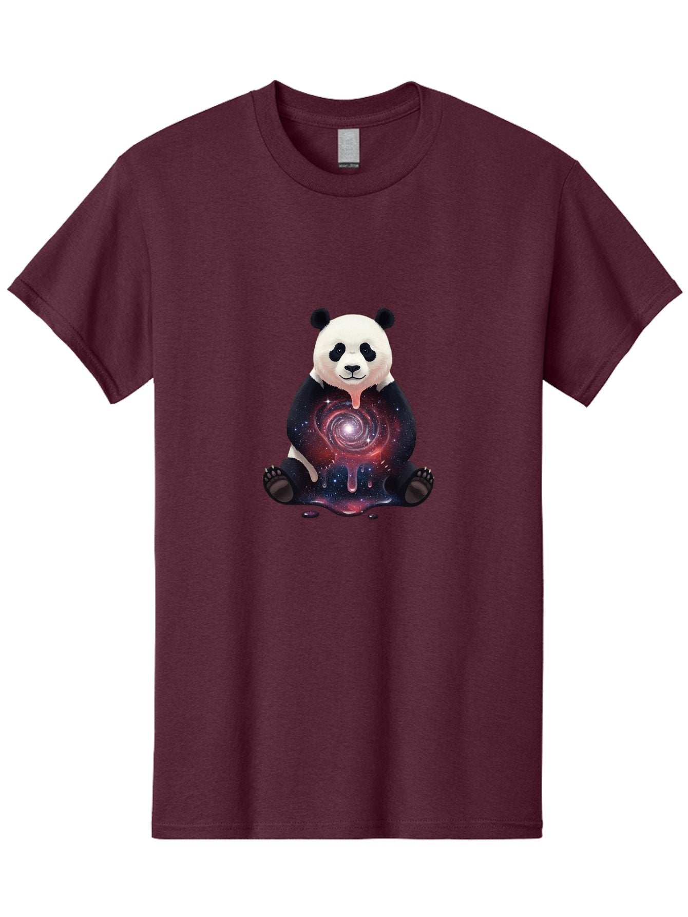 Panda-Galaxy-4 Men'S Graphic Tee, 100% Cotton, Comfortable Casual Summer Wear, Machine Washable, Vintage Camera, Old Camera, Antique Camera, Black Camera, Classic Photography, Photography Equipment, Nostalgic Device, Film Camera, Camera Art Baf292 3