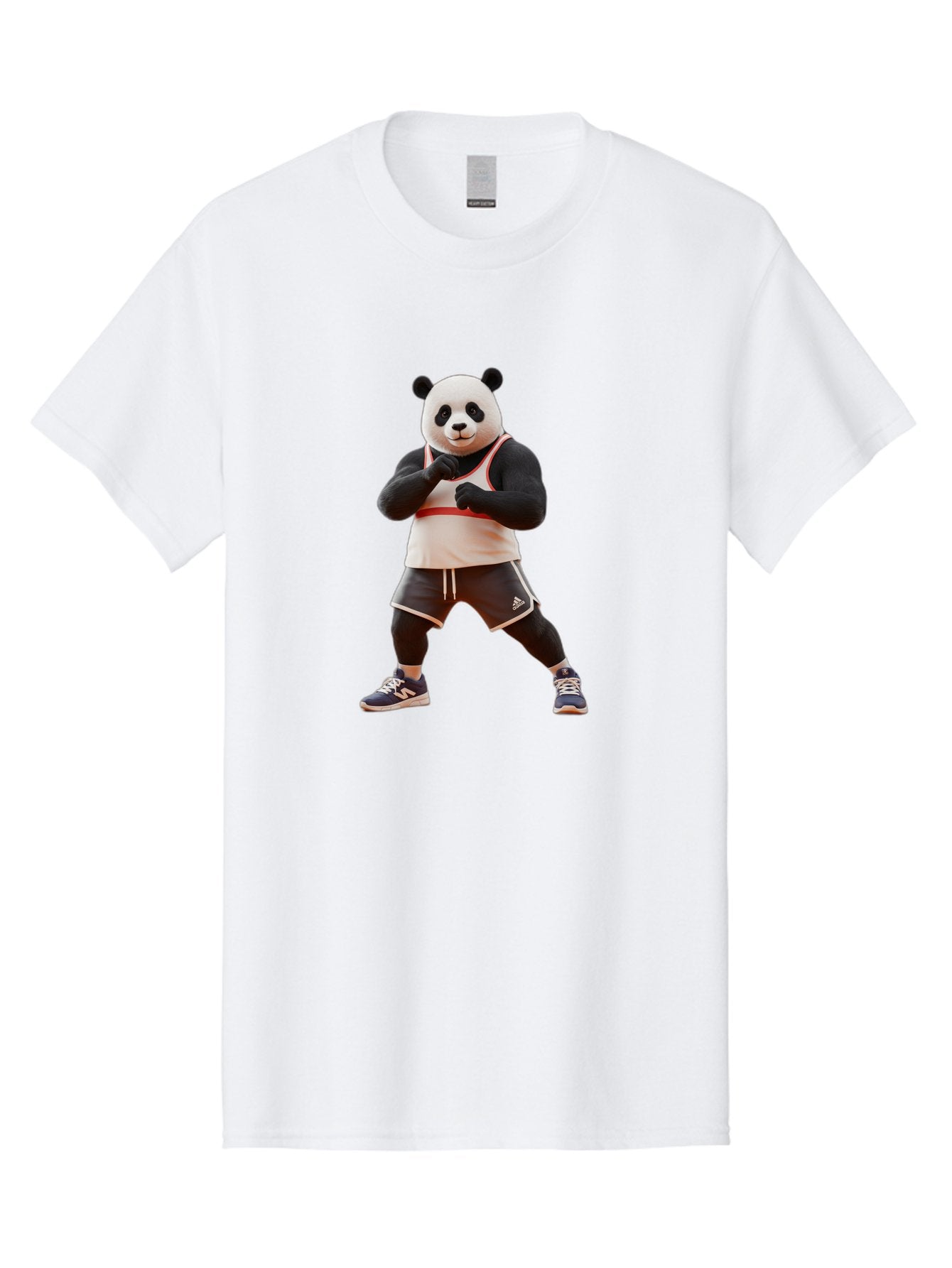 Panda-In-Boxing-Stance Men'S Graphic Tee, 100% Cotton, Comfortable Casual Summer Wear, Machine Washable, Vintage Camera, Old Camera, Antique Camera, Black Camera, Classic Photography, Photography Equipment, Nostalgic Device, Film Camera, Baf295 3