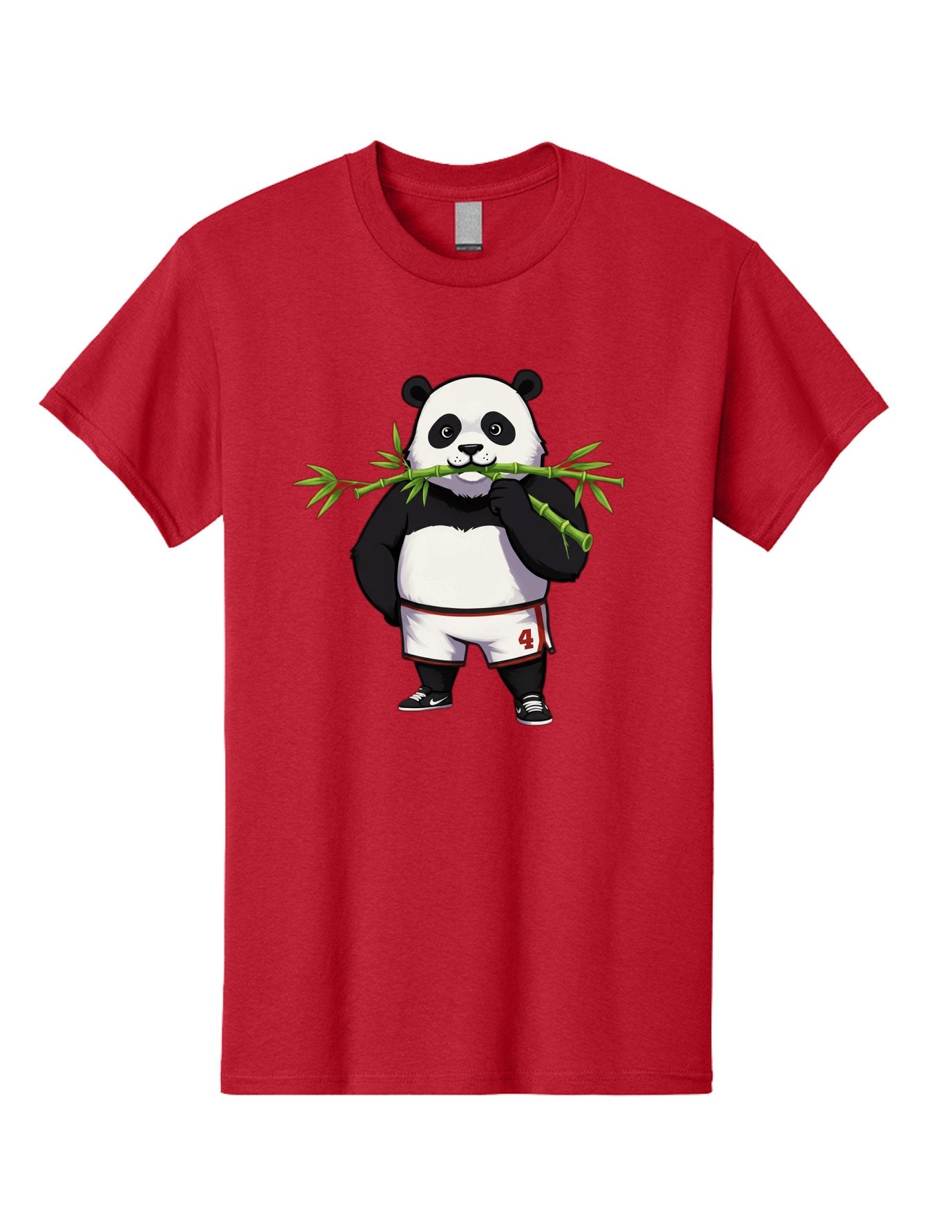 Panda-In-Shorts Men'S Graphic Tee, 100% Cotton, Comfortable Casual Summer Wear, Machine Washable, Vintage Camera, Old Camera, Antique Camera, Black Camera, Classic Photography, Photography Equipment, Nostalgic Device, Film Camera, Camera Art Baf297 5