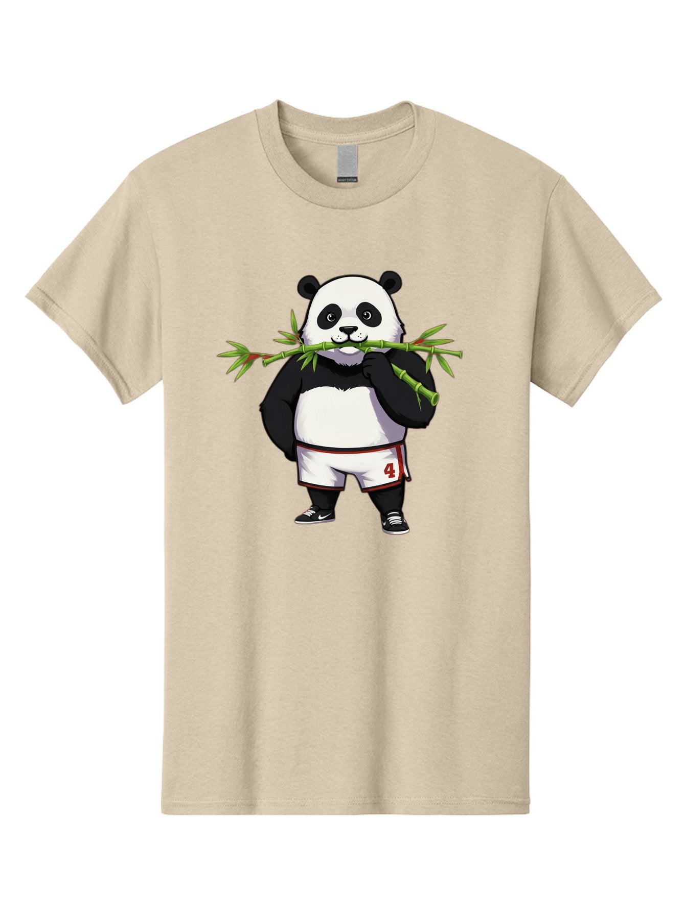 Panda-In-Shorts Men'S Graphic Tee, 100% Cotton, Comfortable Casual Summer Wear, Machine Washable, Vintage Camera, Old Camera, Antique Camera, Black Camera, Classic Photography, Photography Equipment, Nostalgic Device, Film Camera, Camera Art Baf297 3