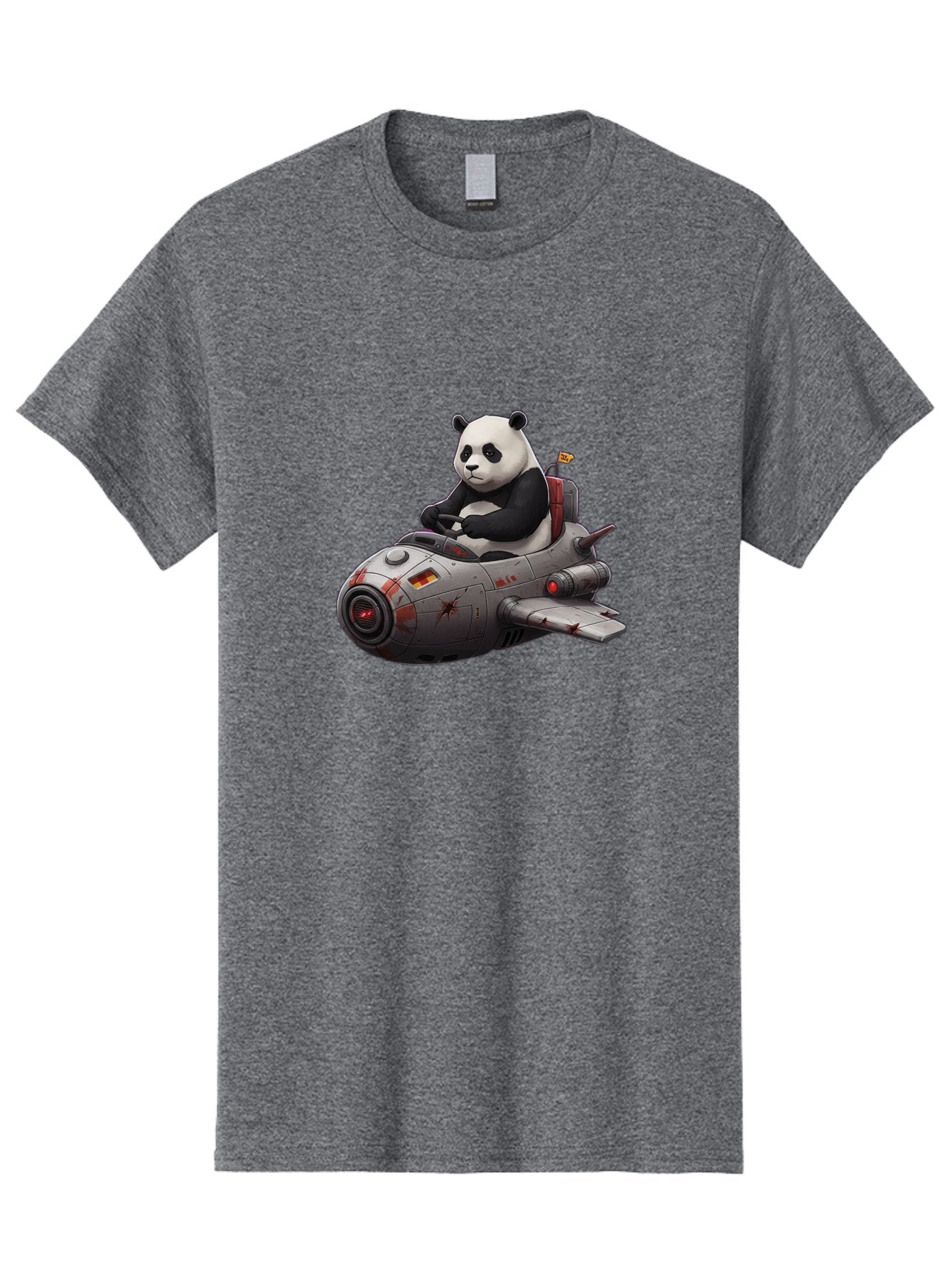 Panda-In-Spaceship-1 Men'S Graphic Tee, 100% Cotton, Comfortable Casual Summer Wear, Machine Washable, Vintage Camera, Old Camera, Antique Camera, Black Camera, Classic Photography, Photography Equipment, Nostalgic Device, Film Camera, Baf298 9