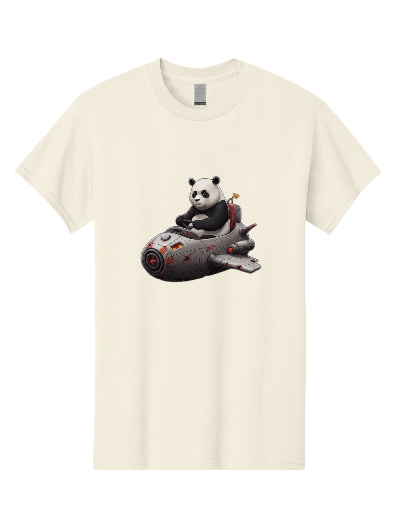 Panda-In-Spaceship-1 Men'S Graphic Tee, 100% Cotton, Comfortable Casual Summer Wear, Machine Washable, Vintage Camera, Old Camera, Antique Camera, Black Camera, Classic Photography, Photography Equipment, Nostalgic Device, Film Camera, Baf298 13