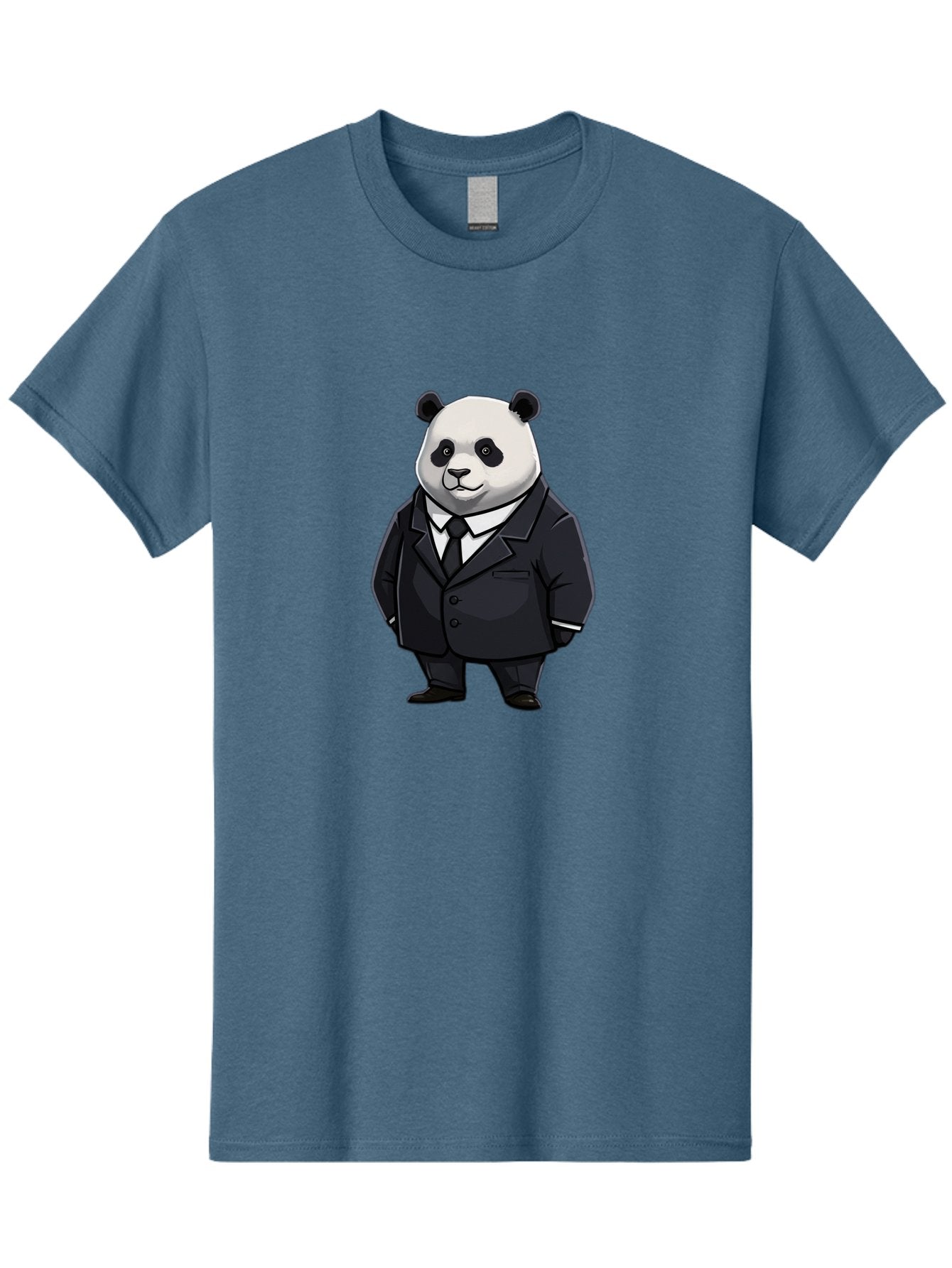 Panda-In-Suit Men'S Graphic Tee, 100% Cotton, Comfortable Casual Summer Wear, Machine Washable, Vintage Camera, Old Camera, Antique Camera, Black Camera, Classic Photography, Photography Equipment, Nostalgic Device, Film Camera, Camera Art Baf300 8