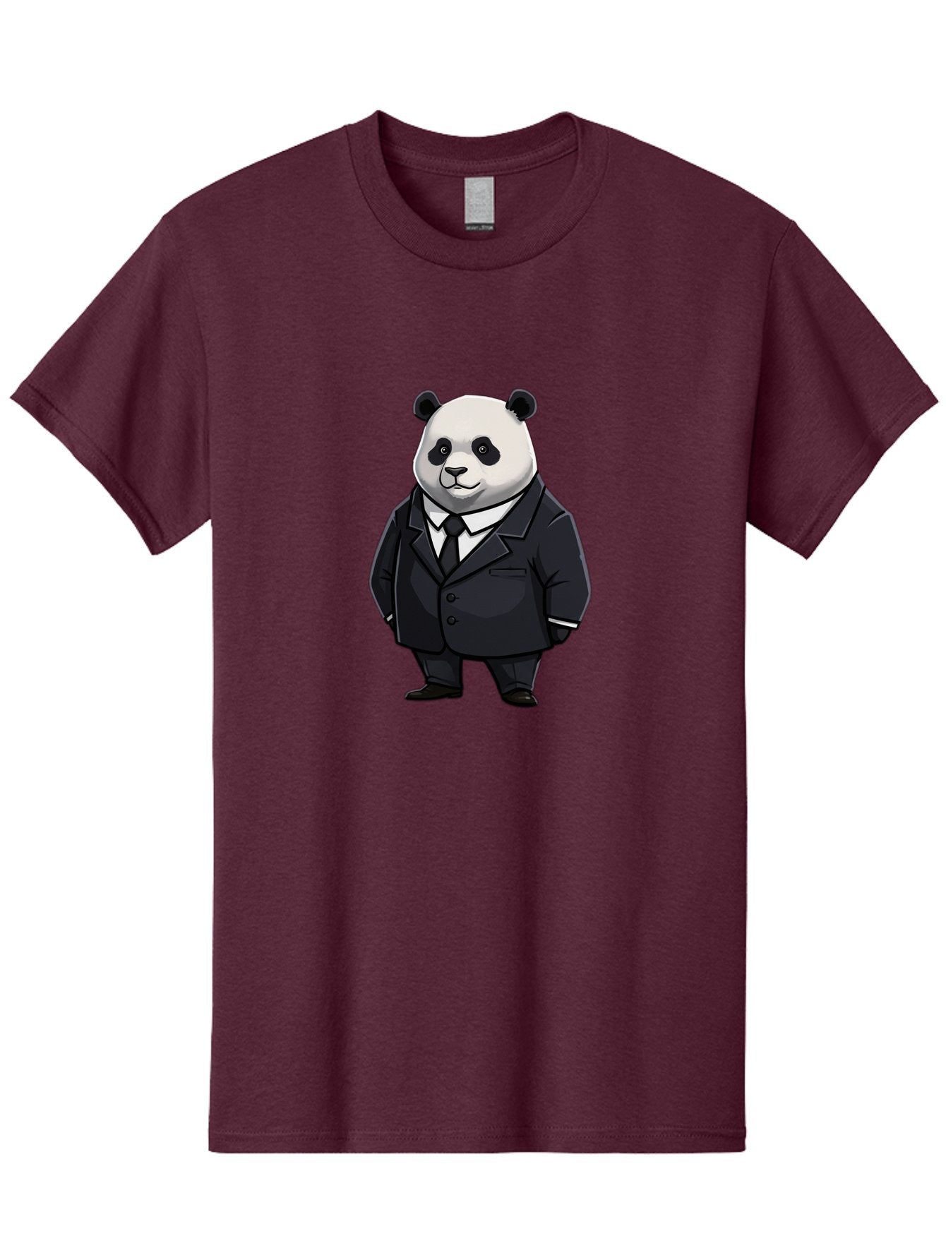 Panda-In-Suit Men'S Graphic Tee, 100% Cotton, Comfortable Casual Summer Wear, Machine Washable, Vintage Camera, Old Camera, Antique Camera, Black Camera, Classic Photography, Photography Equipment, Nostalgic Device, Film Camera, Camera Art Baf300 5