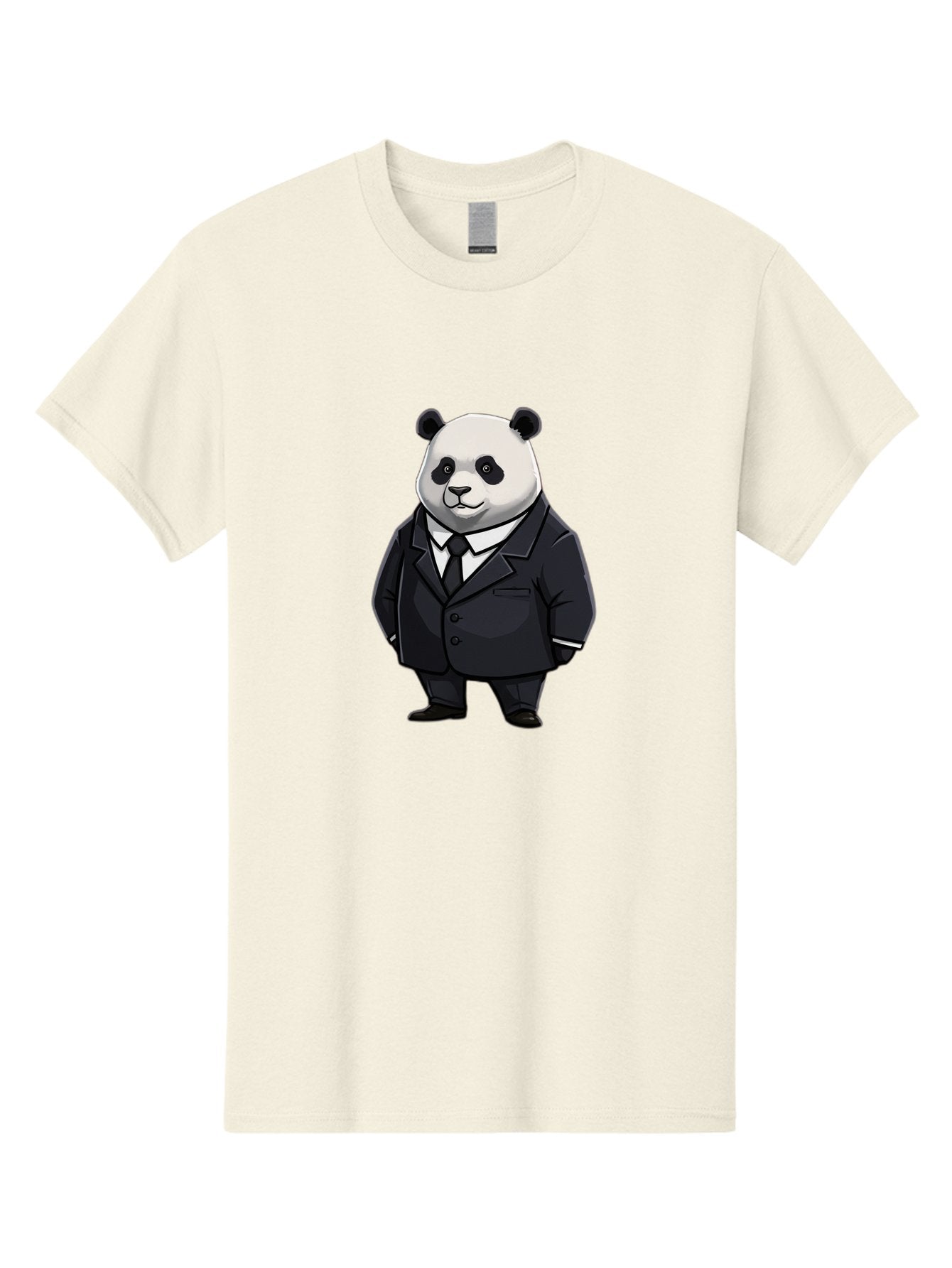 Panda-In-Suit Men'S Graphic Tee, 100% Cotton, Comfortable Casual Summer Wear, Machine Washable, Vintage Camera, Old Camera, Antique Camera, Black Camera, Classic Photography, Photography Equipment, Nostalgic Device, Film Camera, Camera Art Baf300
