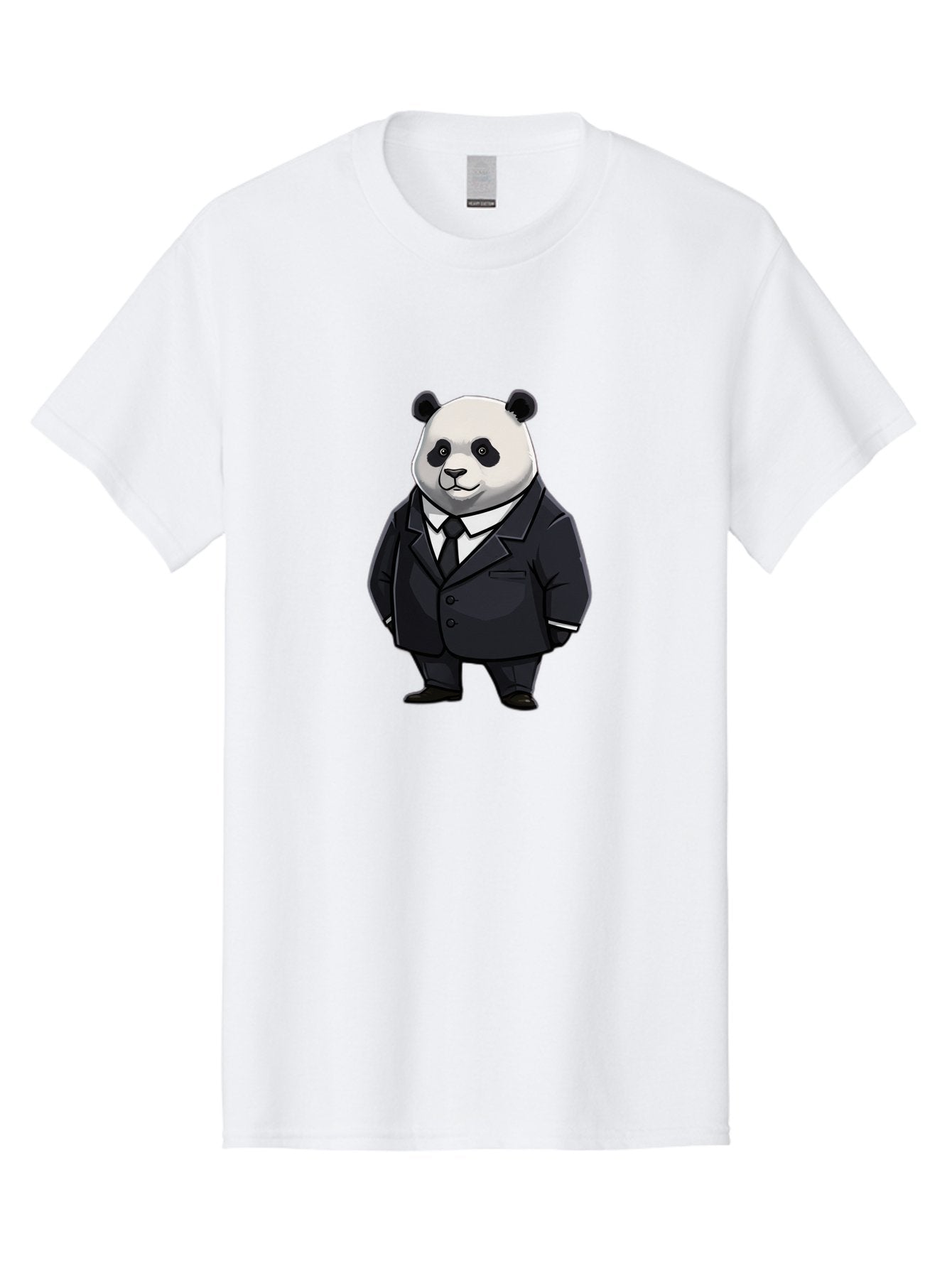 Panda-In-Suit Men'S Graphic Tee, 100% Cotton, Comfortable Casual Summer Wear, Machine Washable, Vintage Camera, Old Camera, Antique Camera, Black Camera, Classic Photography, Photography Equipment, Nostalgic Device, Film Camera, Camera Art Baf300 10