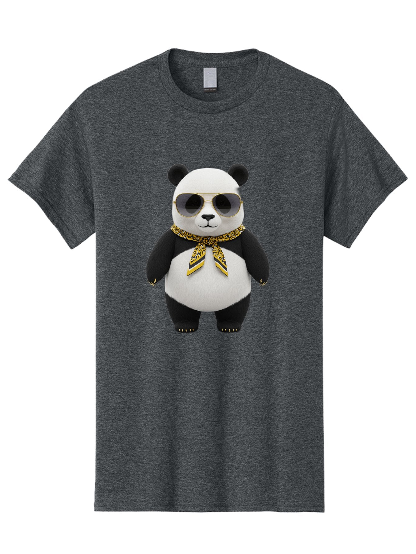 Panda-In-Sunglasses Men'S Graphic Tee, 100% Cotton, Comfortable Casual Summer Wear, Machine Washable, Vintage Camera, Old Camera, Antique Camera, Black Camera, Classic Photography, Photography Equipment, Nostalgic Device, Film Camera, Baf301 15