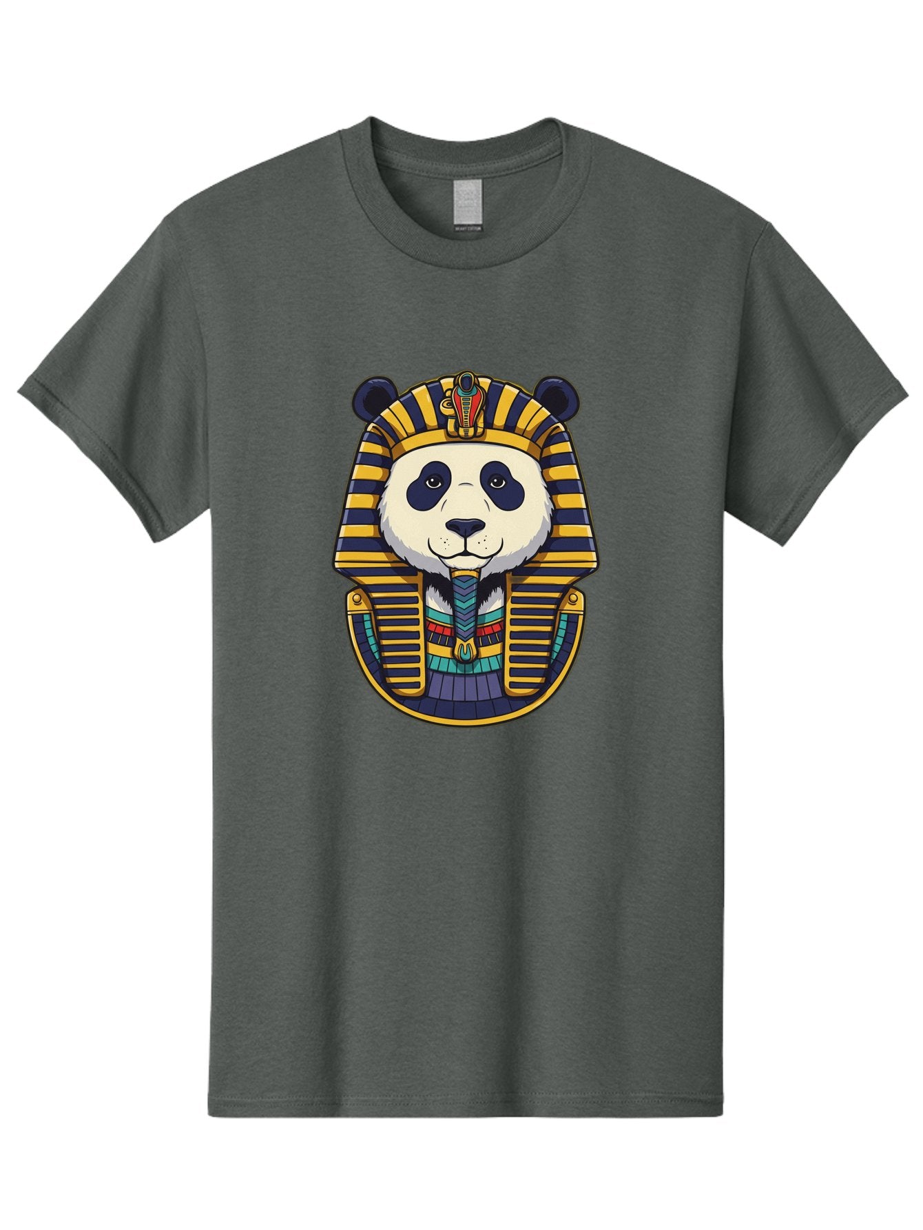 Panda-Pharaoh-1 Men'S Graphic Tee, 100% Cotton, Comfortable Casual Summer Wear, Machine Washable, Vintage Camera, Old Camera, Antique Camera, Black Camera, Classic Photography, Photography Equipment, Nostalgic Device, Film Camera, Camera Art Baf303 7