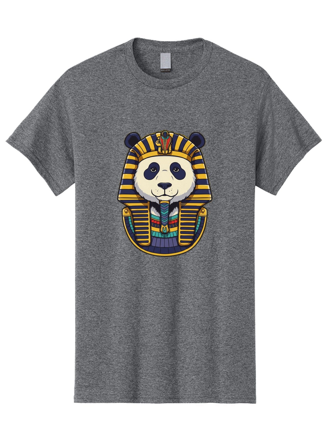 Panda-Pharaoh-1 Men'S Graphic Tee, 100% Cotton, Comfortable Casual Summer Wear, Machine Washable, Vintage Camera, Old Camera, Antique Camera, Black Camera, Classic Photography, Photography Equipment, Nostalgic Device, Film Camera, Camera Art Baf303 15