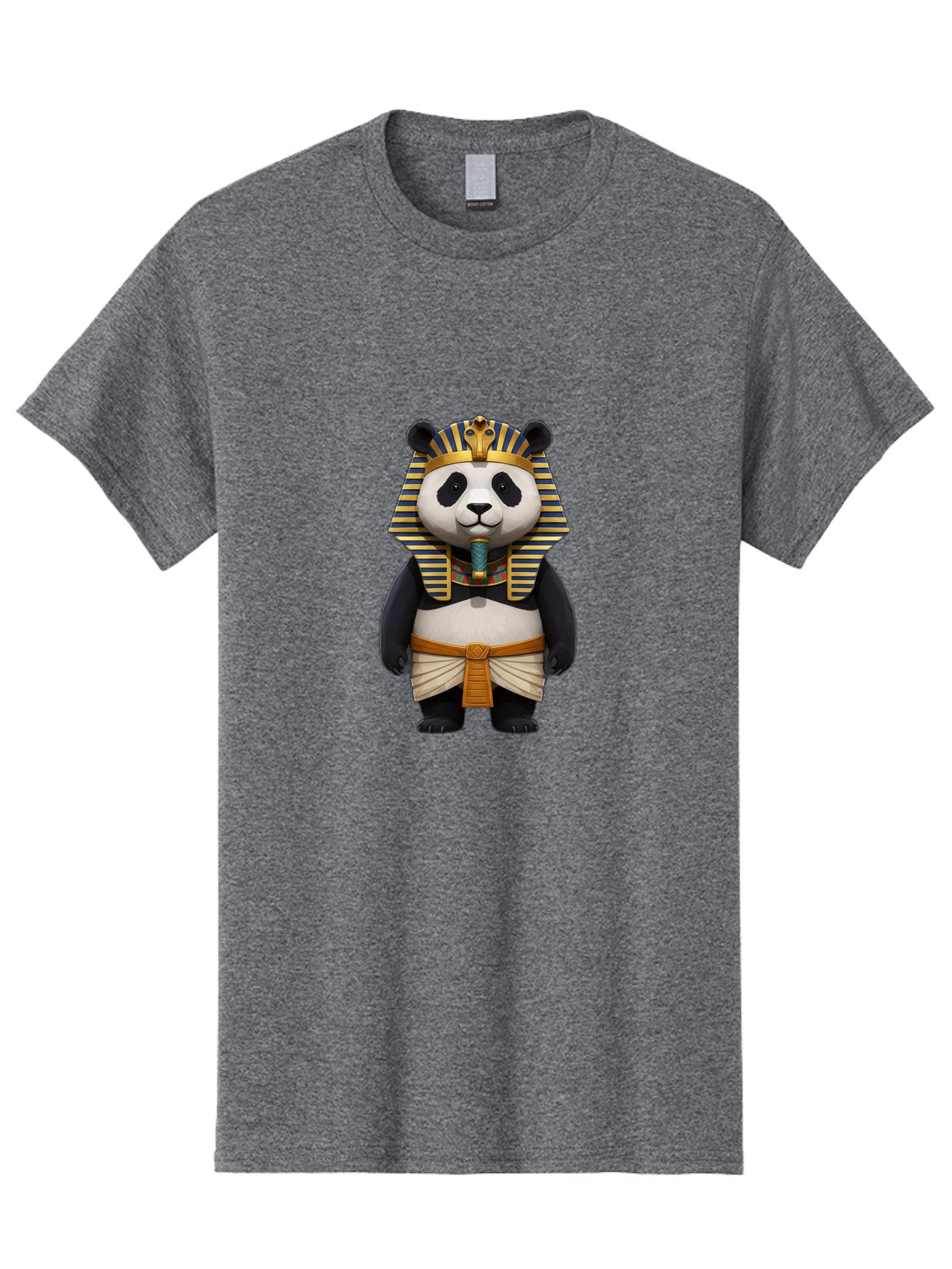 Panda-Pharaoh-2 Men'S Graphic Tee, 100% Cotton, Comfortable Casual Summer Wear, Machine Washable, Vintage Camera, Old Camera, Antique Camera, Black Camera, Classic Photography, Photography Equipment, Nostalgic Device, Film Camera, Camera Art Baf304 15