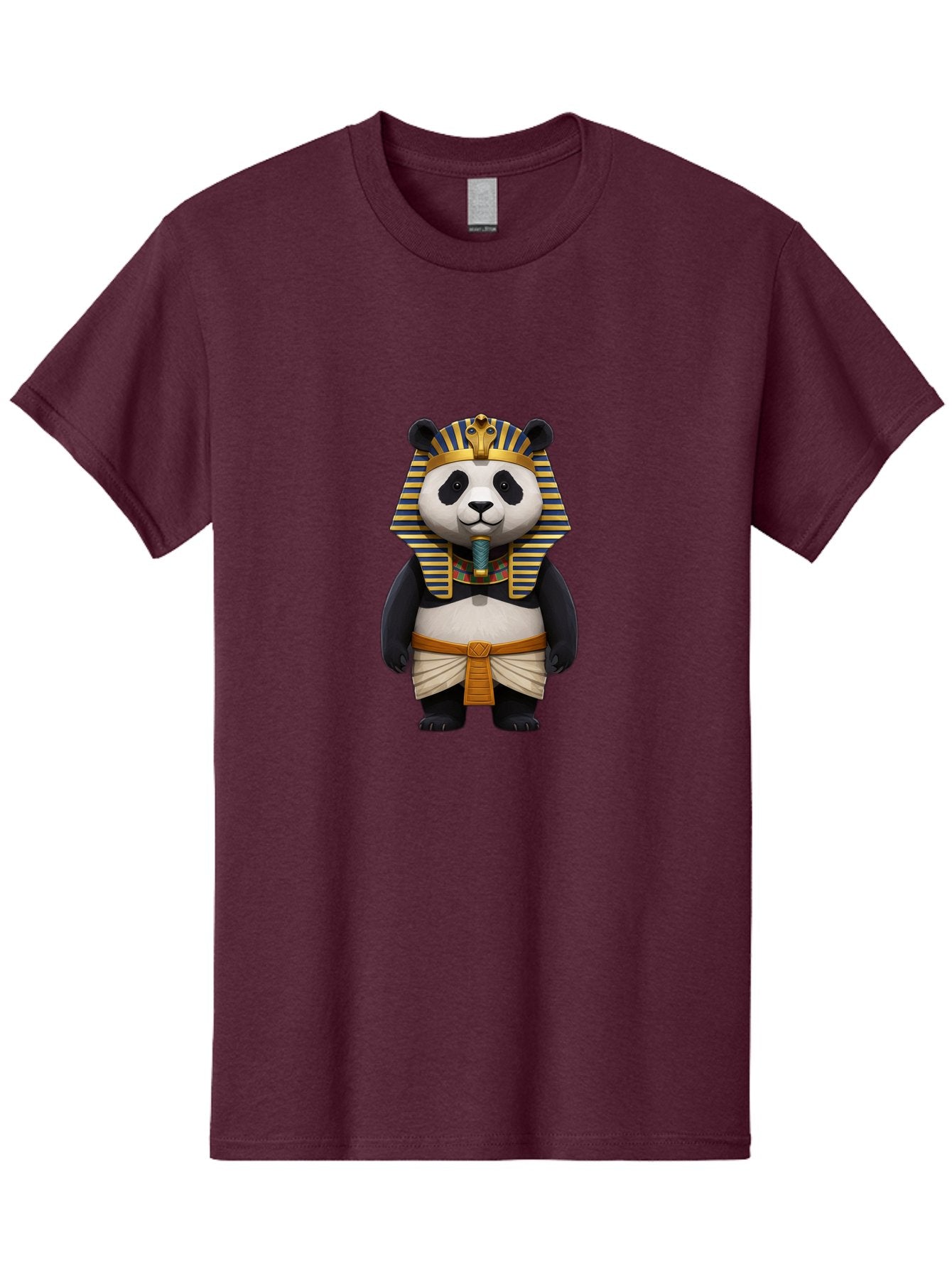 Panda-Pharaoh-2 Men'S Graphic Tee, 100% Cotton, Comfortable Casual Summer Wear, Machine Washable, Vintage Camera, Old Camera, Antique Camera, Black Camera, Classic Photography, Photography Equipment, Nostalgic Device, Film Camera, Camera Art Baf304 3