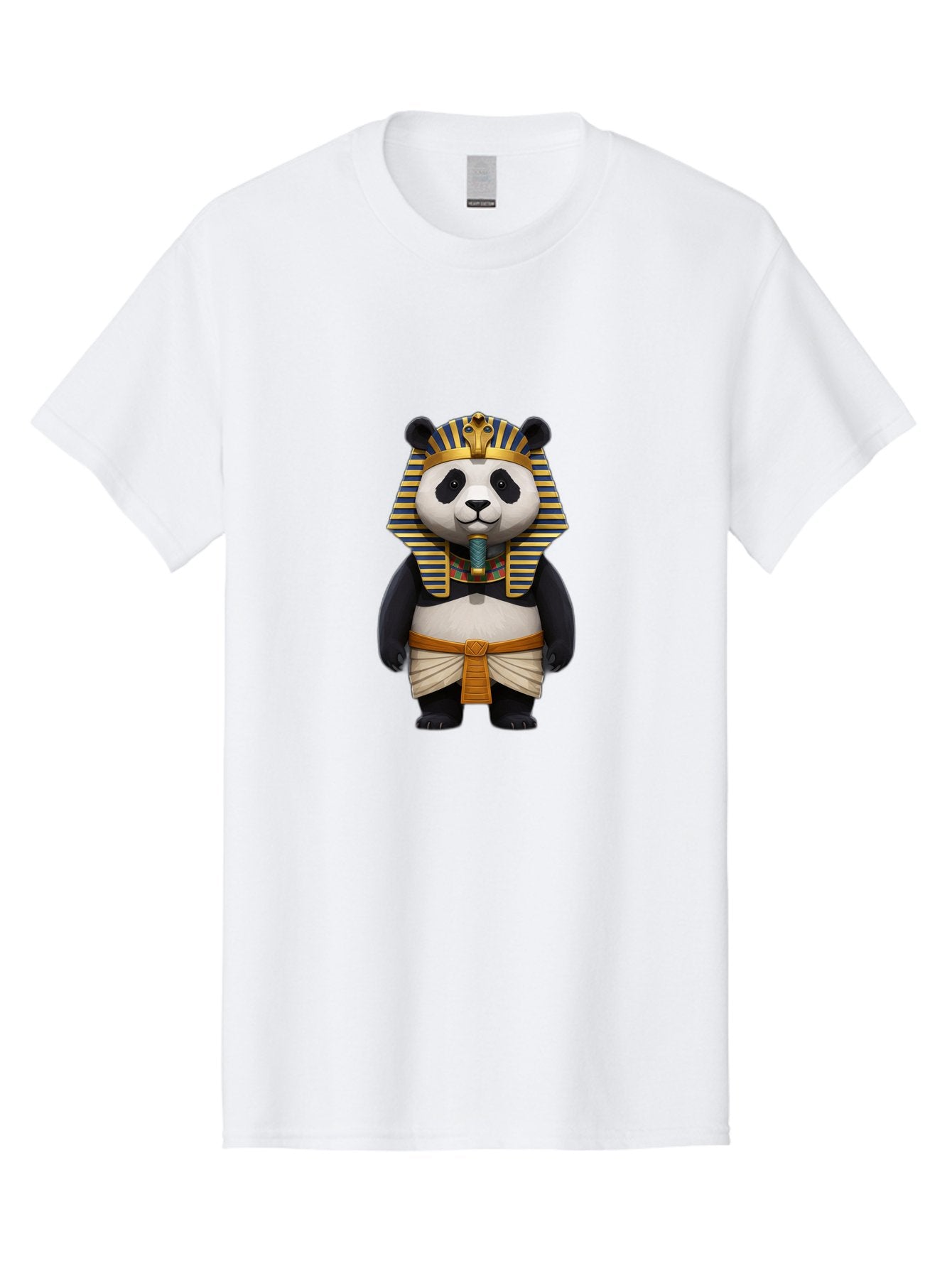 Panda-Pharaoh-2 Men'S Graphic Tee, 100% Cotton, Comfortable Casual Summer Wear, Machine Washable, Vintage Camera, Old Camera, Antique Camera, Black Camera, Classic Photography, Photography Equipment, Nostalgic Device, Film Camera, Camera Art Baf304 11