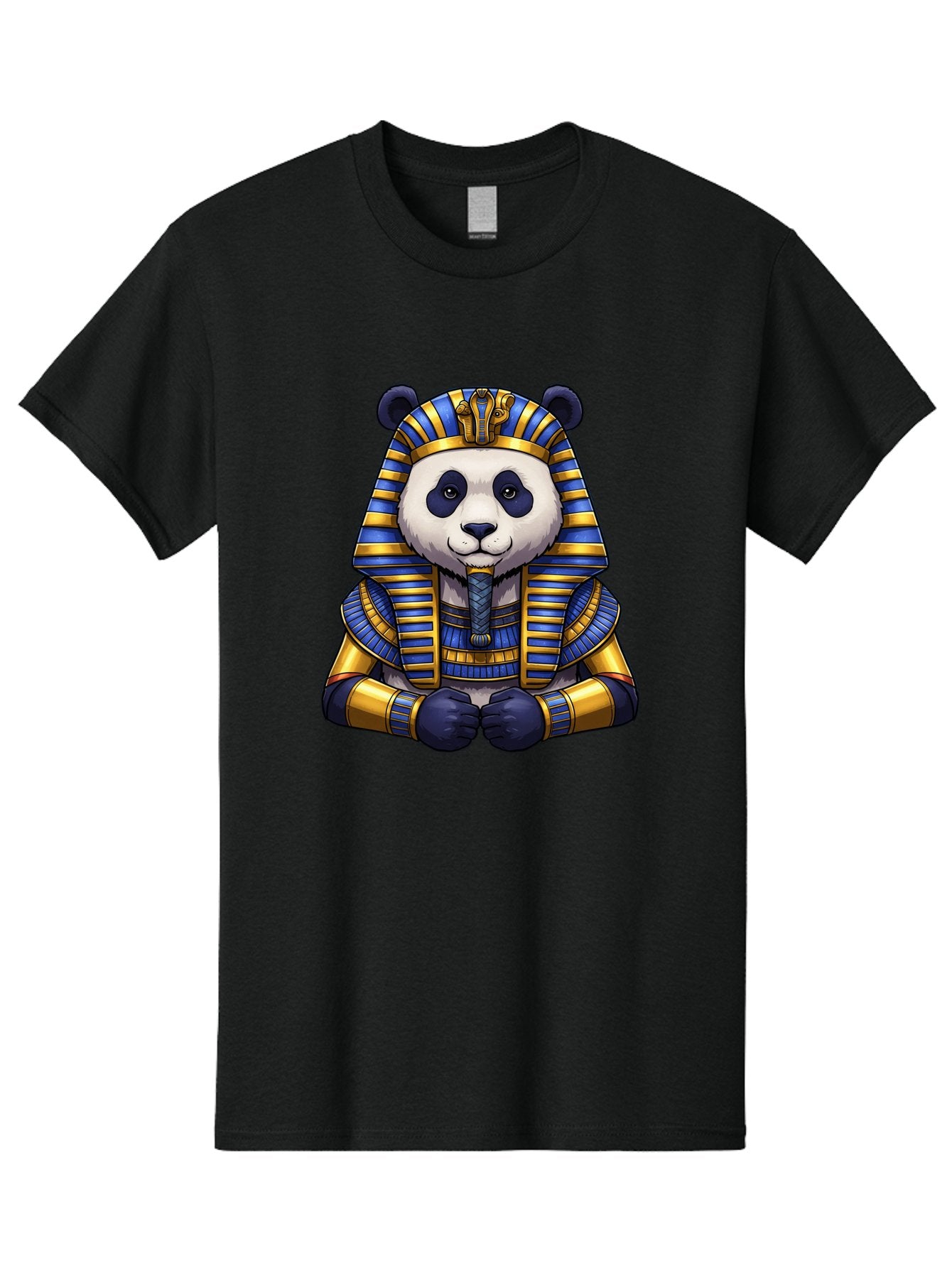 Panda-Pharaoh-3 Men'S Graphic Tee, 100% Cotton, Comfortable Casual Summer Wear, Machine Washable, Vintage Camera, Old Camera, Antique Camera, Black Camera, Classic Photography, Photography Equipment, Nostalgic Device, Film Camera, Camera Art Baf305 8