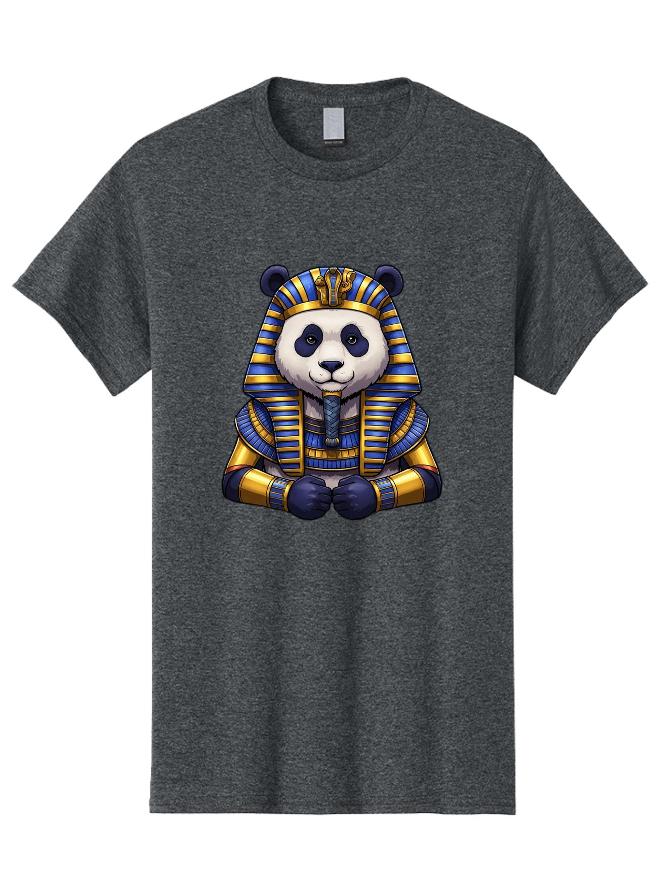 Panda-Pharaoh-3 Men'S Graphic Tee, 100% Cotton, Comfortable Casual Summer Wear, Machine Washable, Vintage Camera, Old Camera, Antique Camera, Black Camera, Classic Photography, Photography Equipment, Nostalgic Device, Film Camera, Camera Art Baf305 5